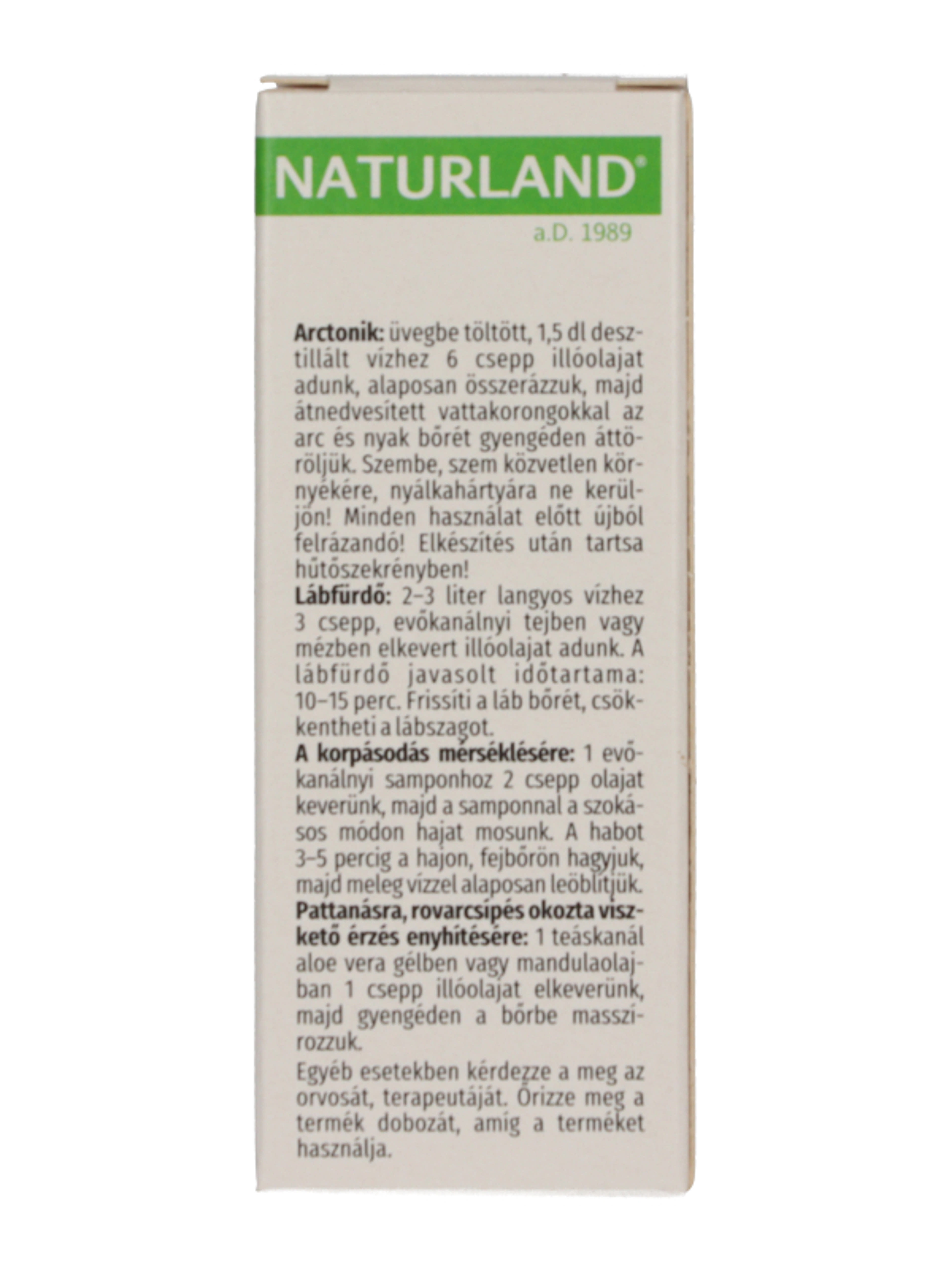 Naturland Teafa illóolaj - 20 ml-3