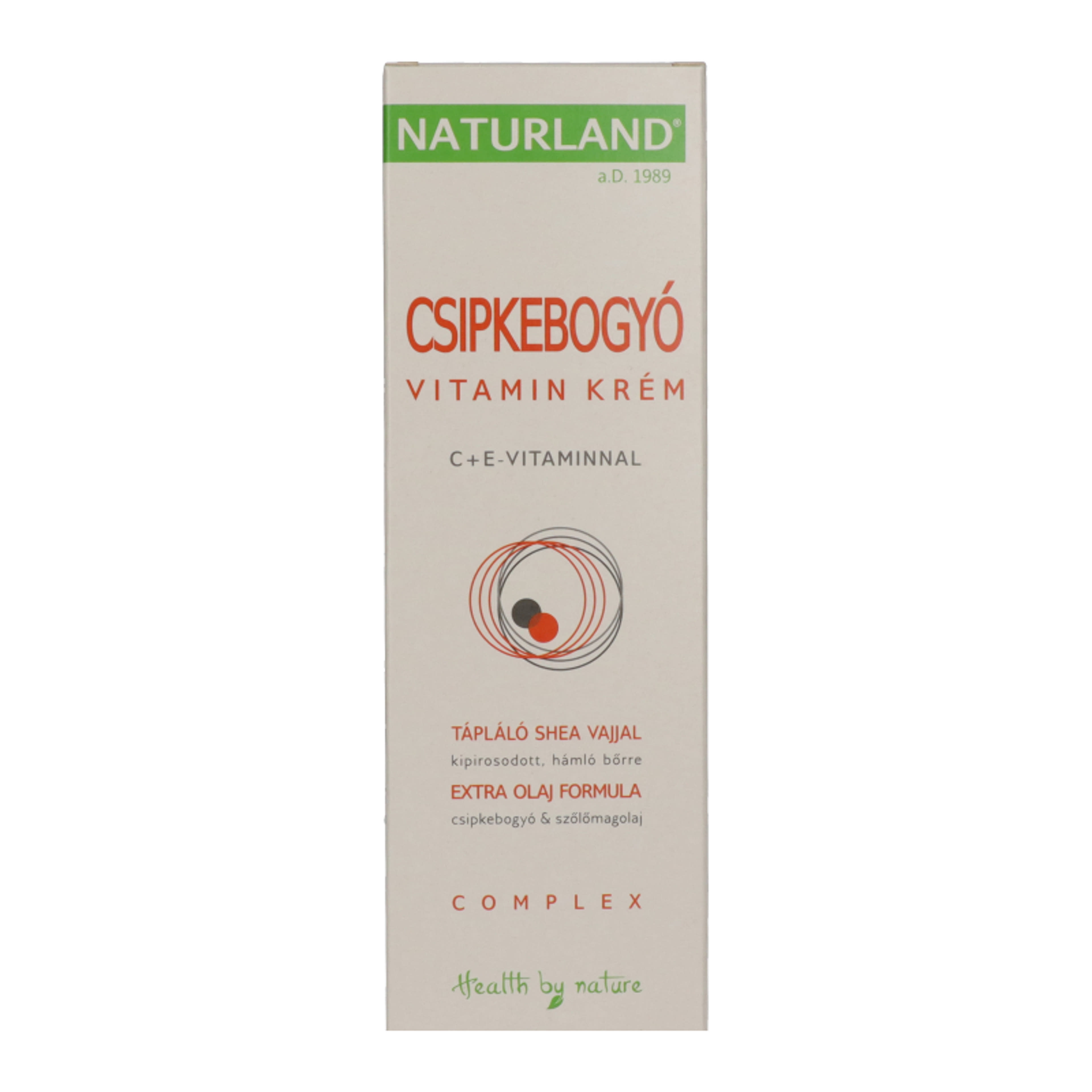 Naturland Csipkebogyó vitamin krém - 100 ml-3
