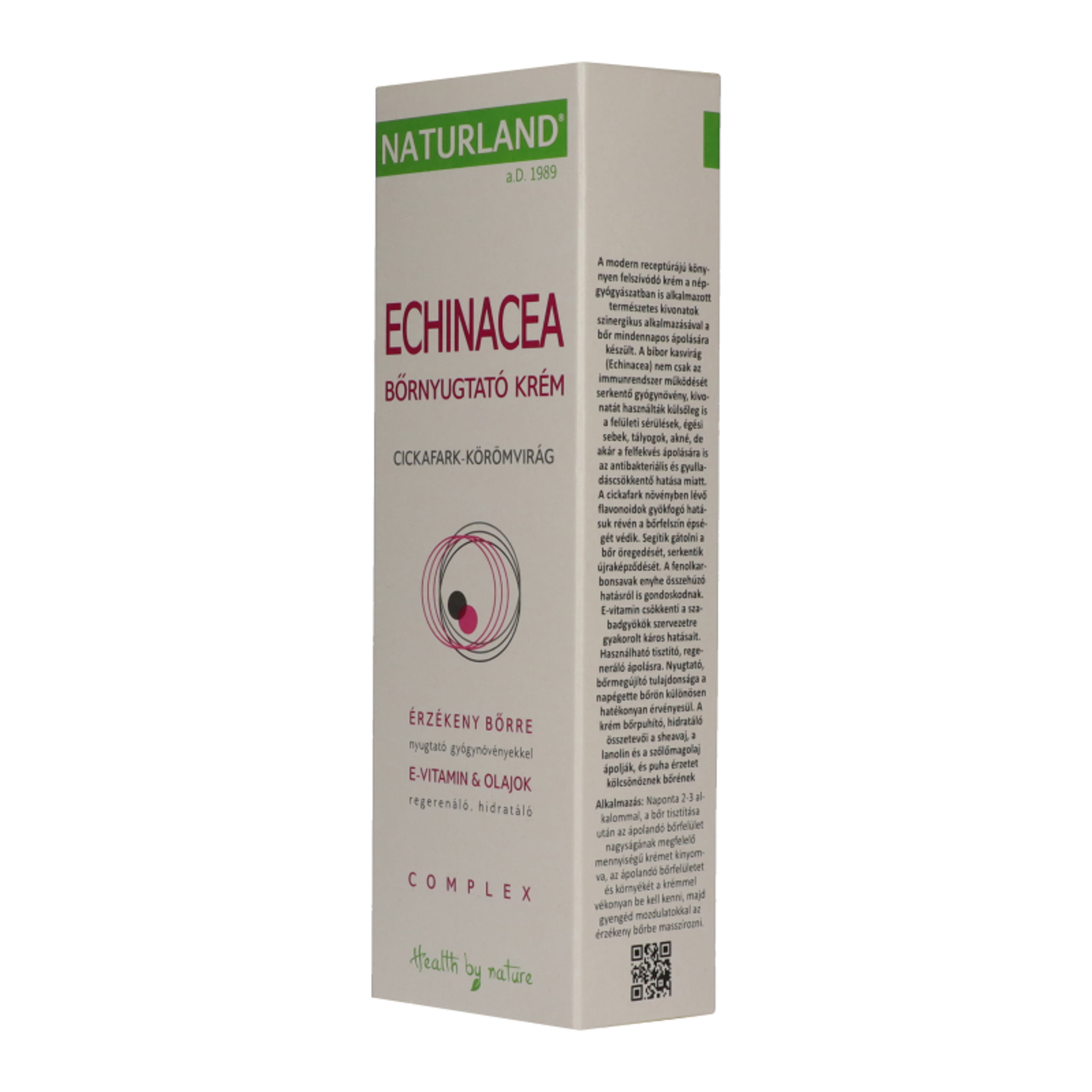 Naturland Echinacea bőrnyugtató krém - 100 ml-4