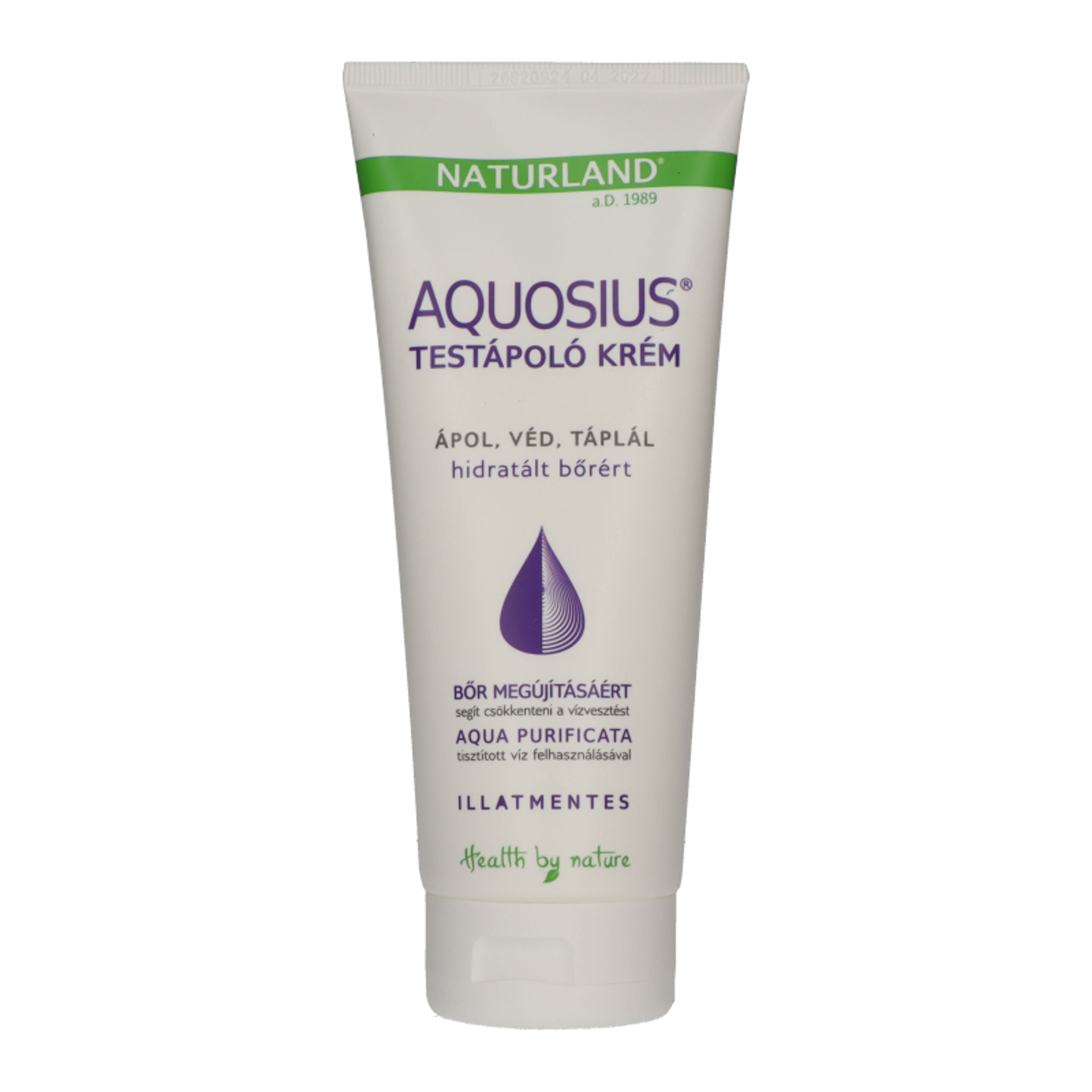 Naturland Aquosius testápoló krém  200 ml-3