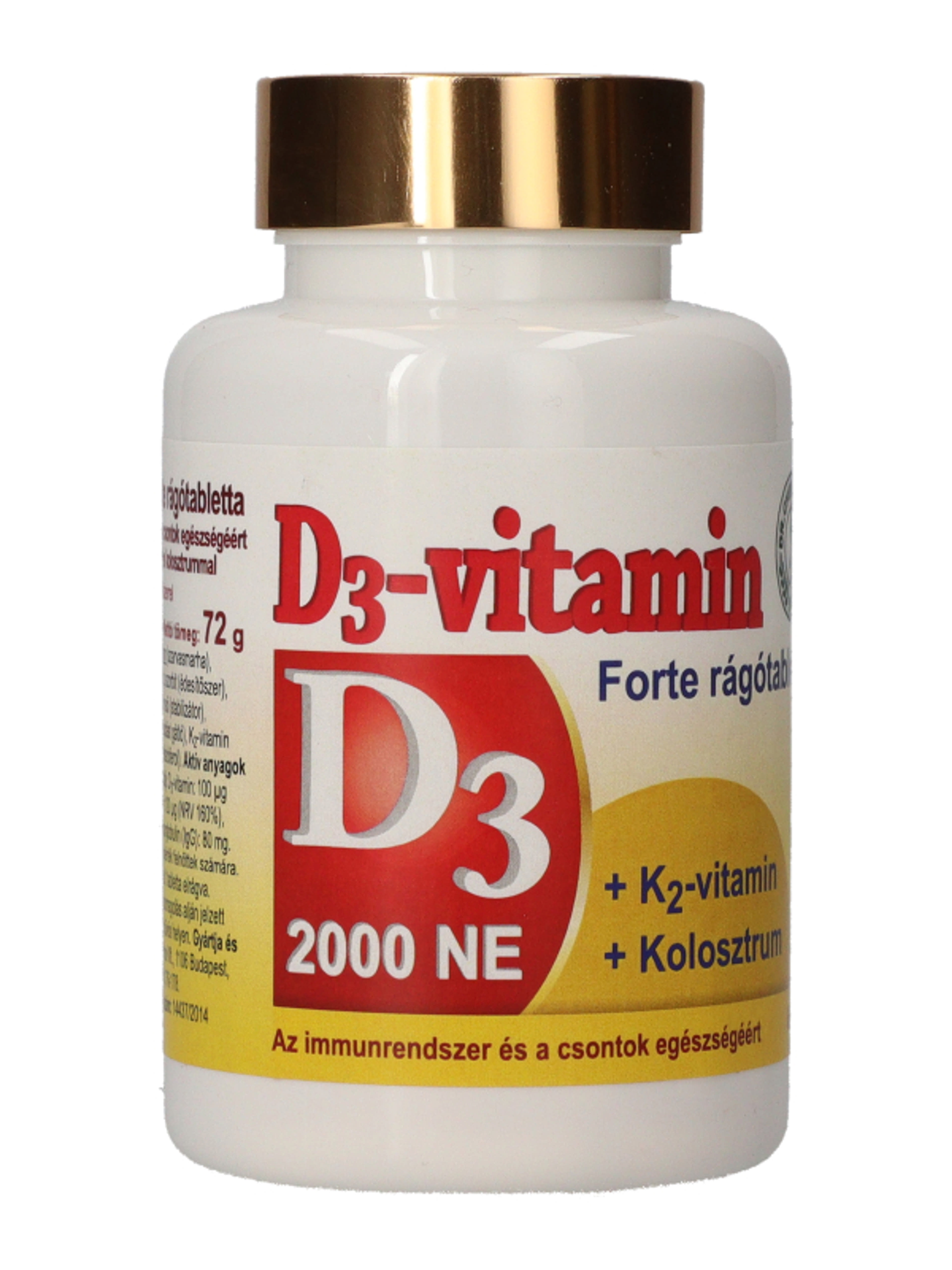 Dr.Chen Patika D3 Vitamin Forte Rágótabletta - 60 db-4