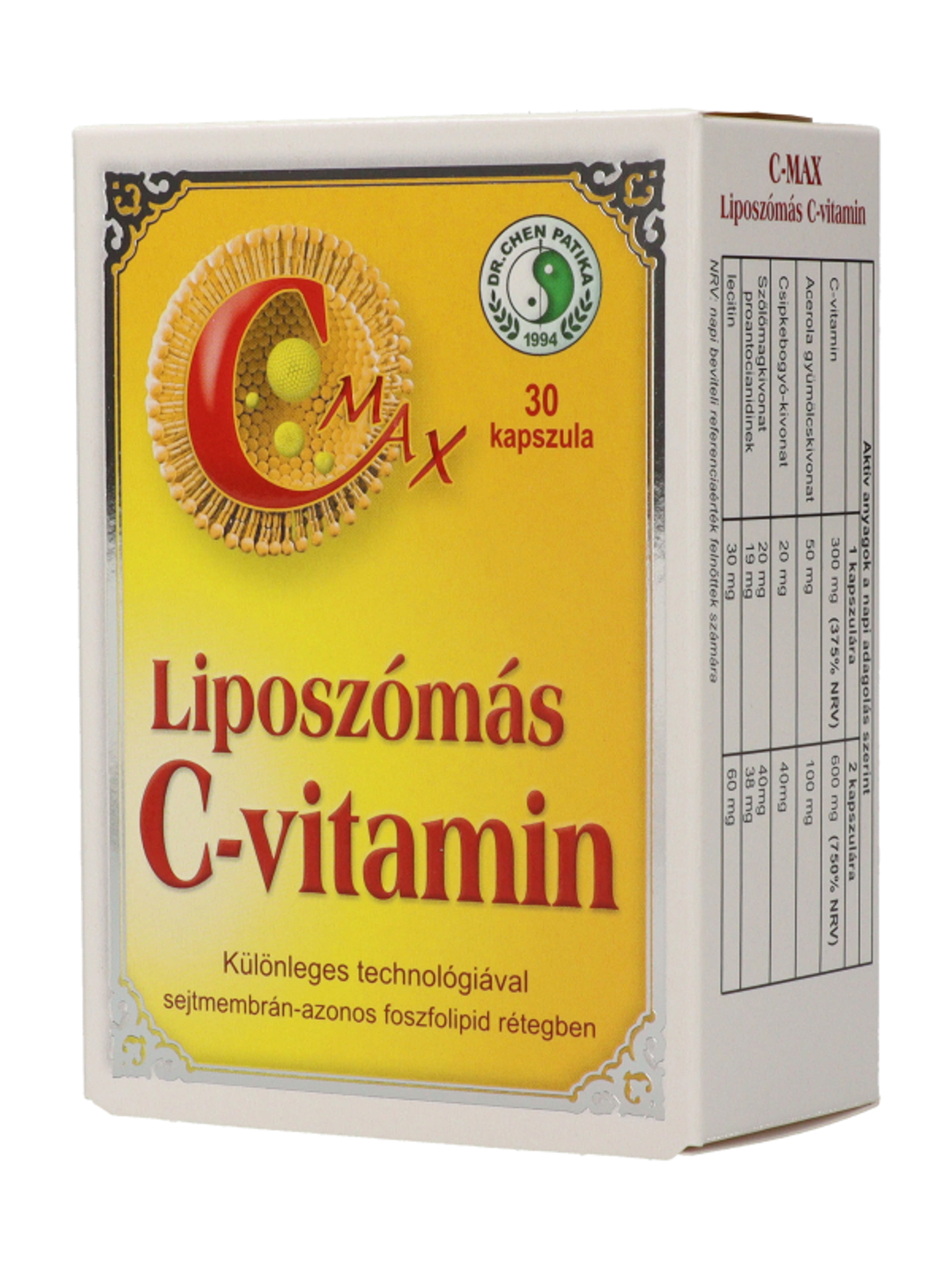 Dr.Chen Patika Liposzómás C-Vitamin Kapszula - 30 db-4