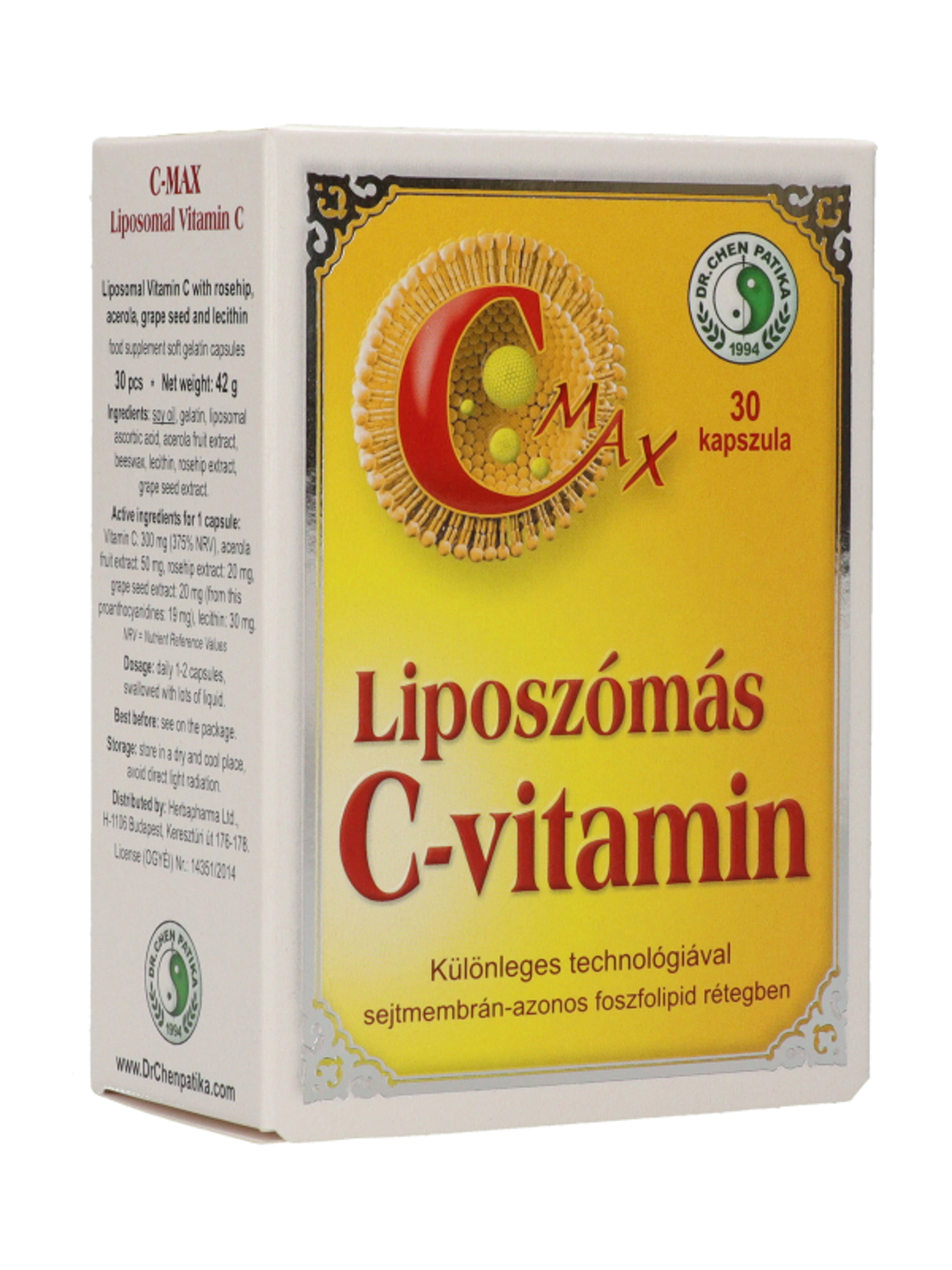 Dr.Chen Patika Liposzómás C-Vitamin Kapszula - 30 db-6