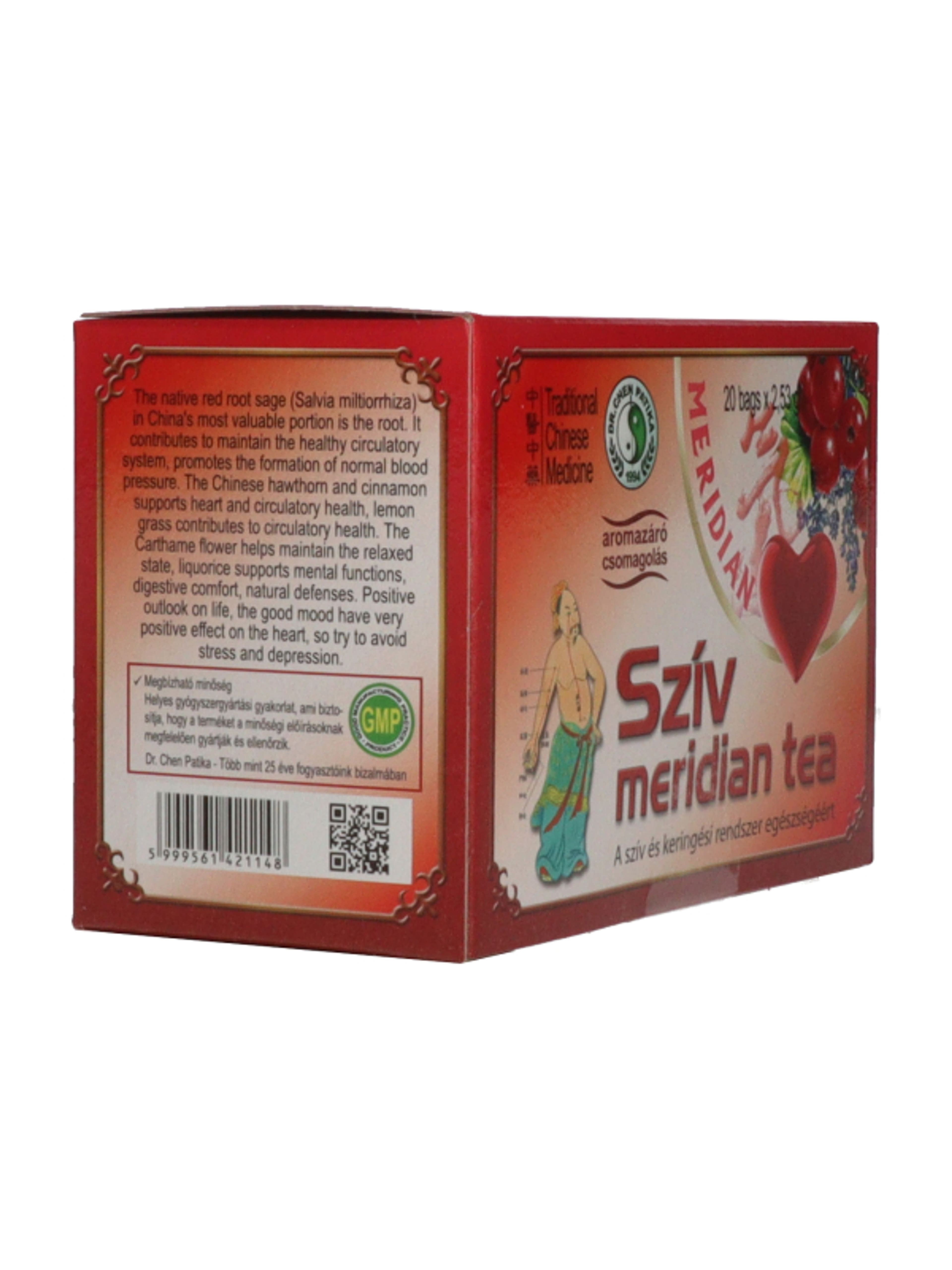 Dr.Chen Patika Szív Meridian tea - 20 db-4