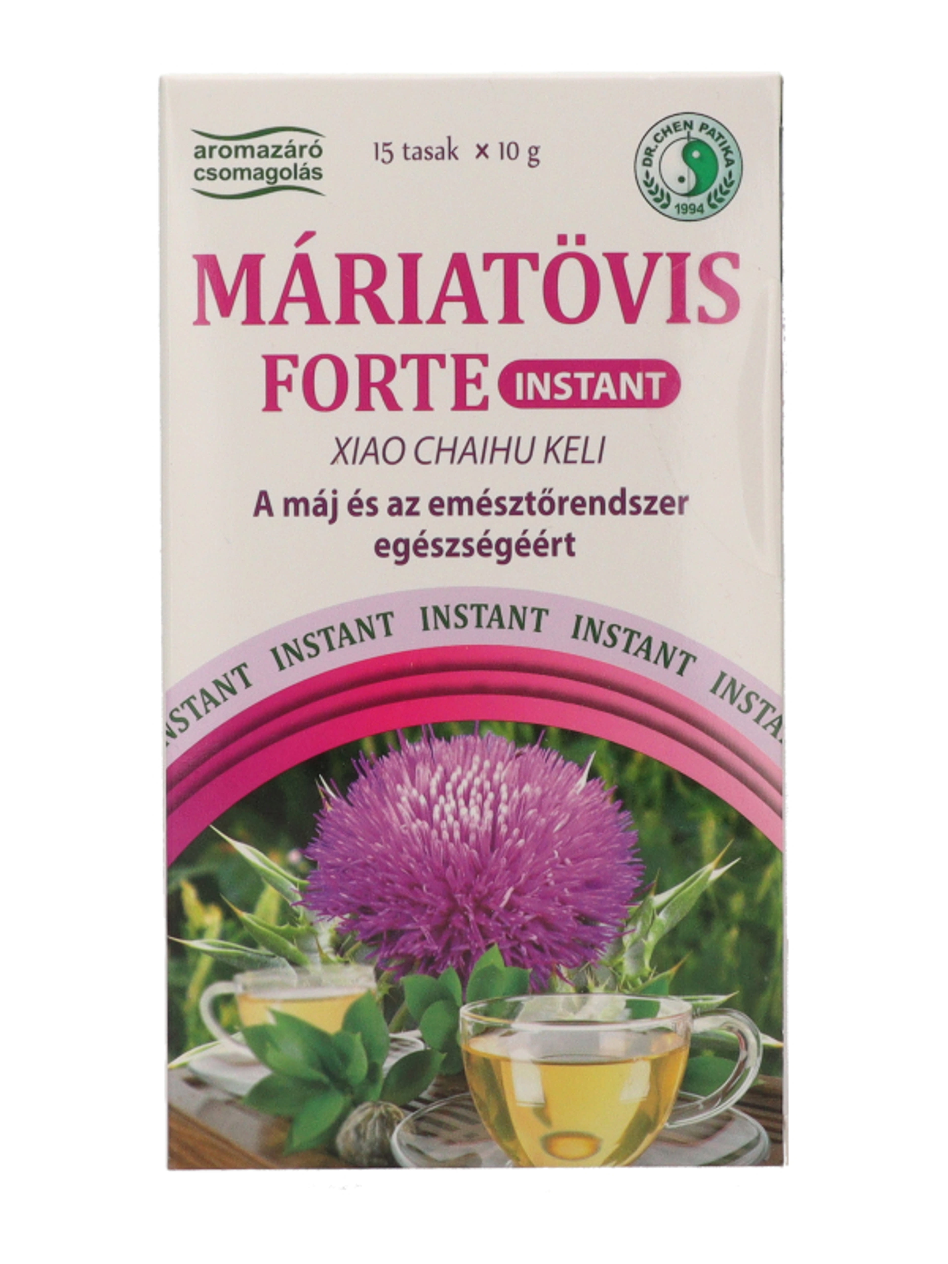 Dr.Chen Patika Instant Máriatövis Forte Tea (15x10g) - 150 g-3