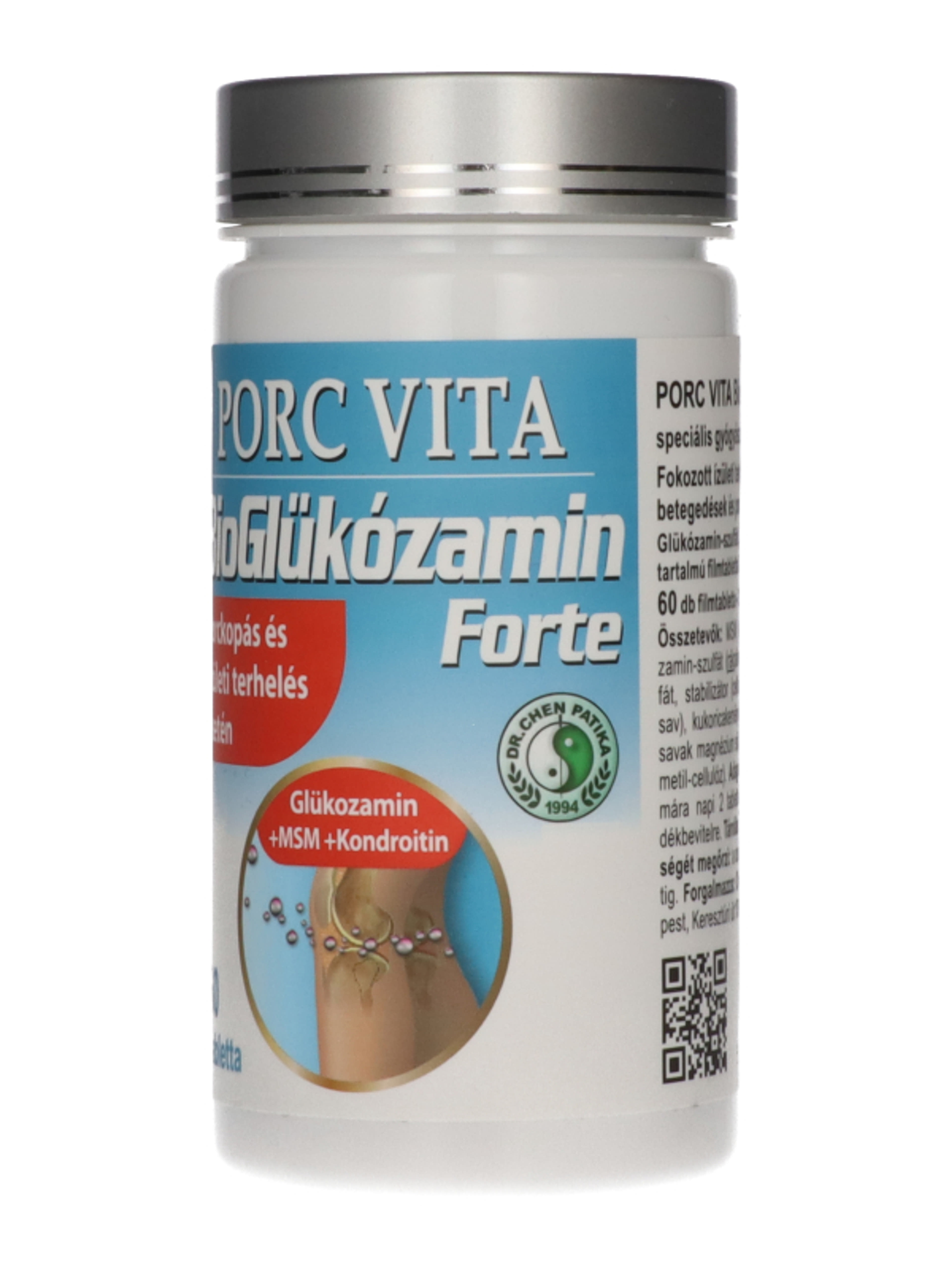 Dr. Chen Patika Porc Vita Bioglükozamin Forte tabletta - 60 db-4