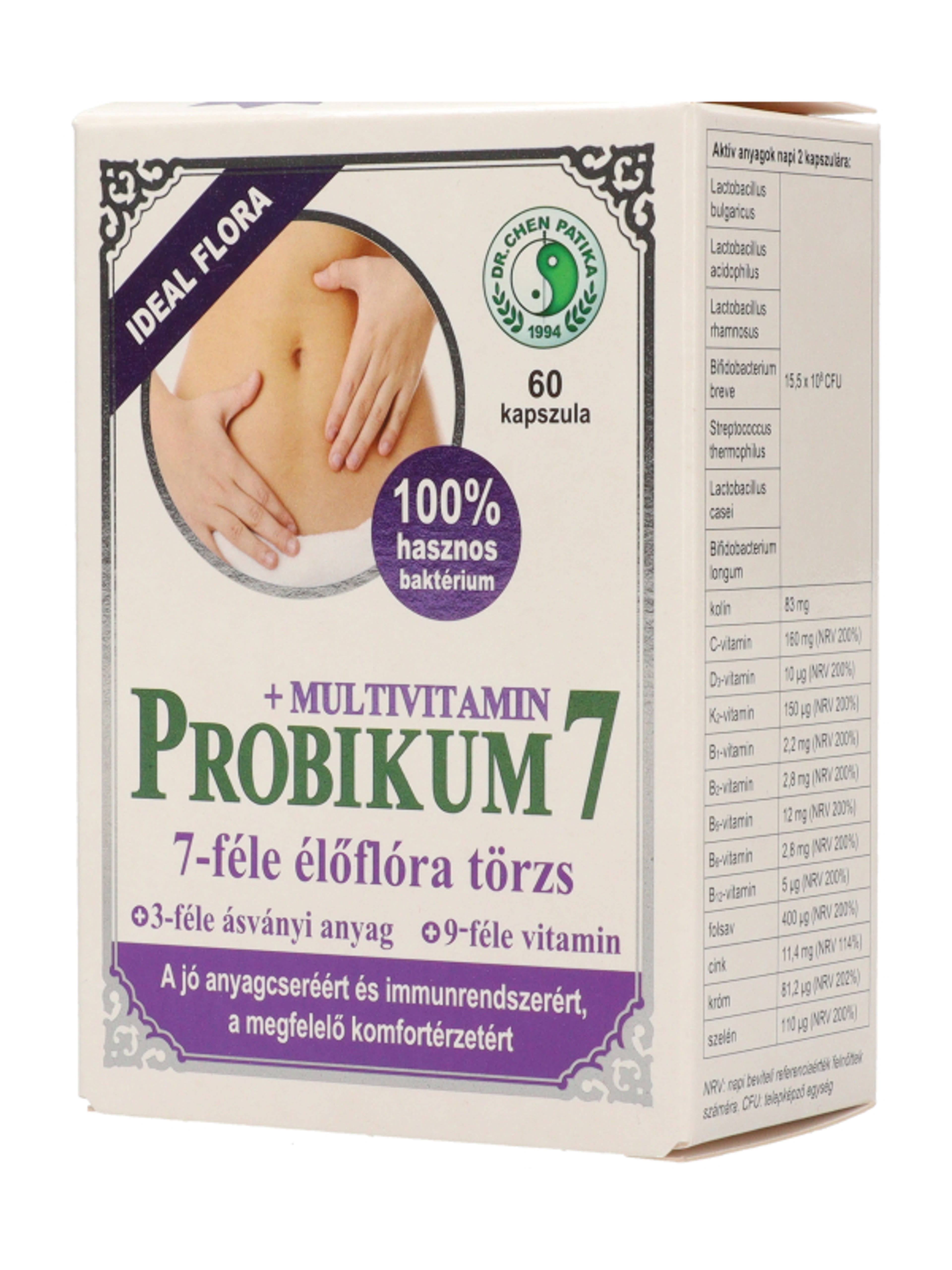 Dr.Chen Patika probiotikum 7 multivitamin kapszula - 60 db-2