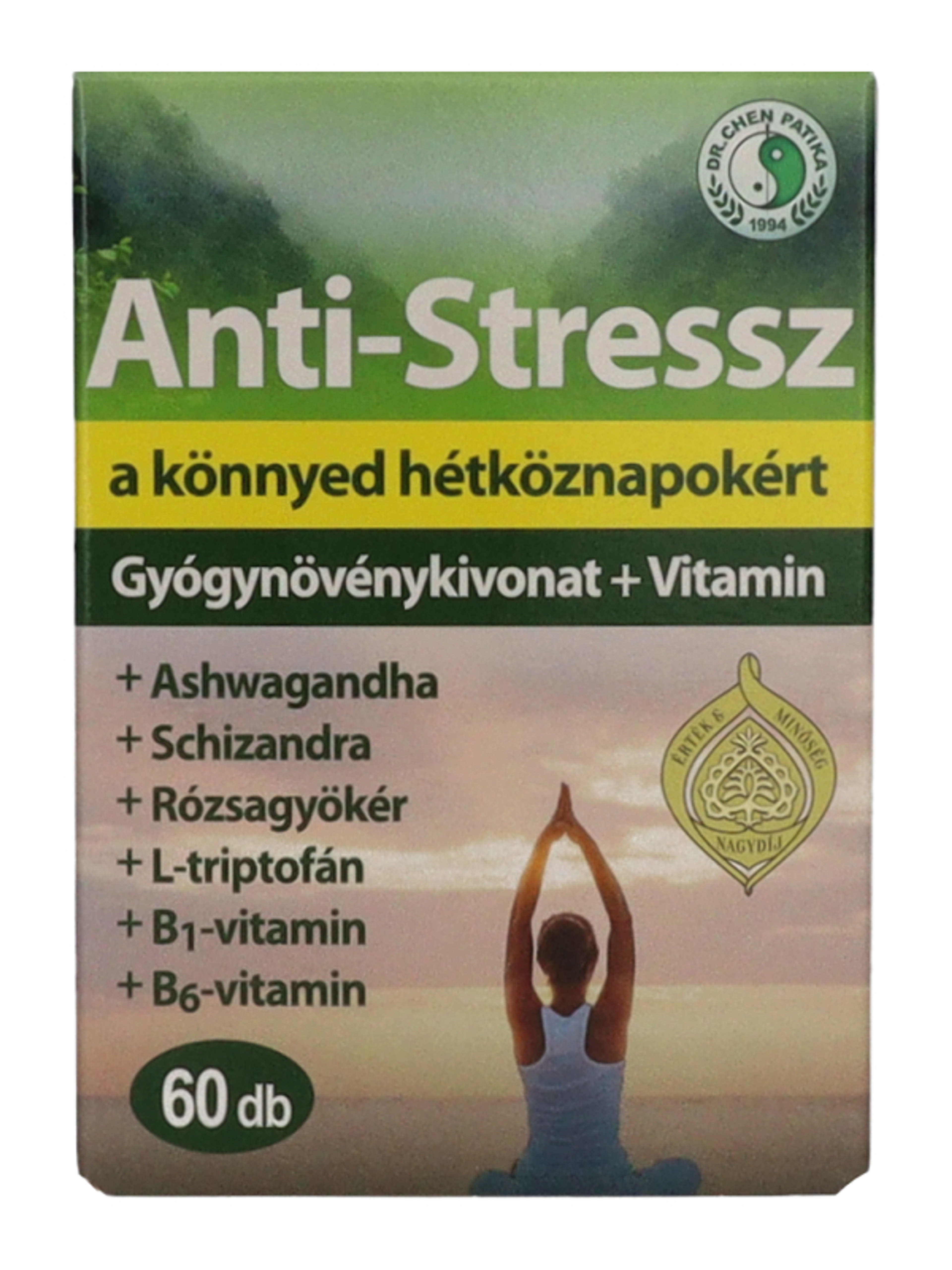 Dr.Chen Patika Anti-Stressz kapszula - 60 db