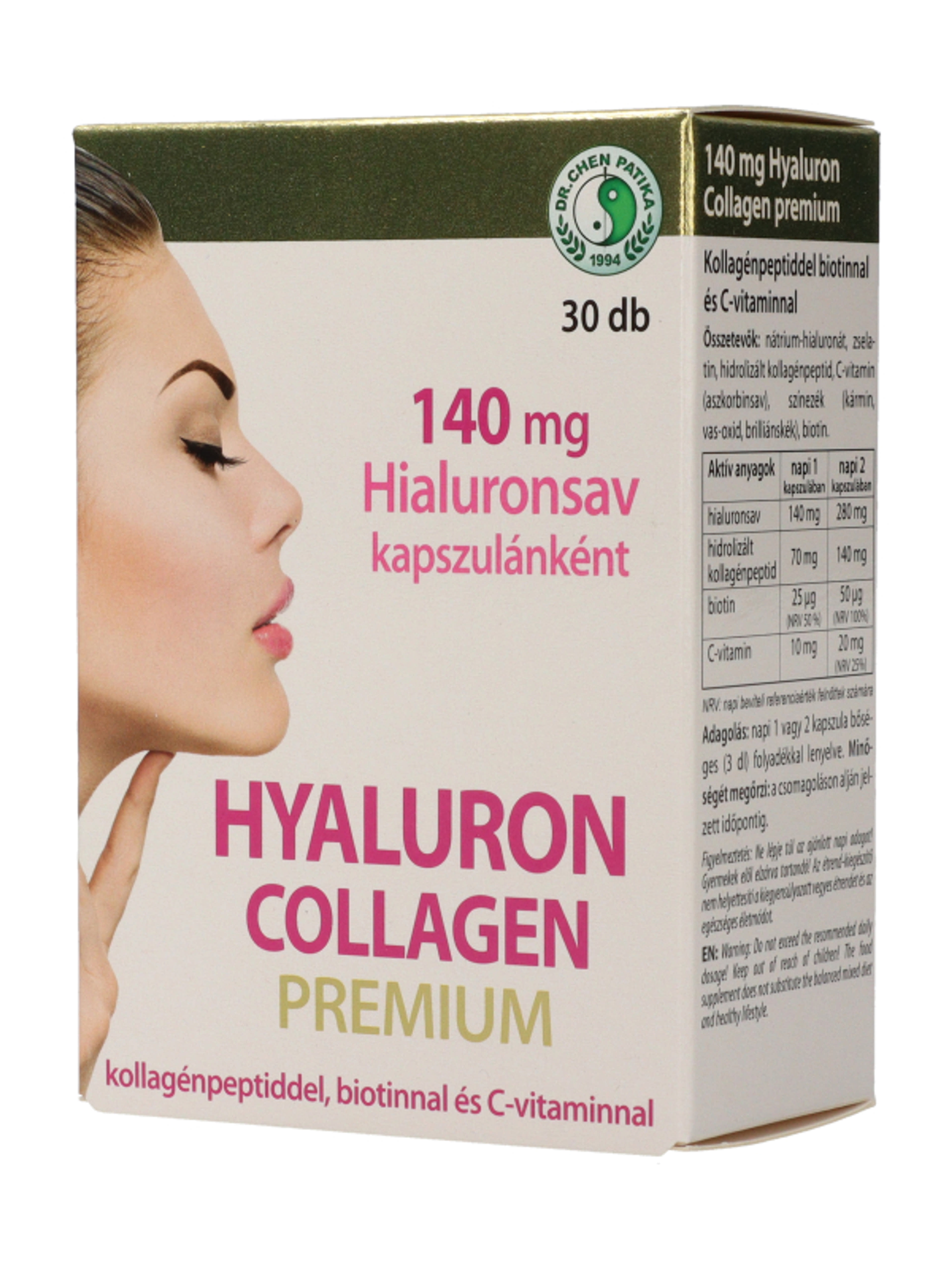Dr.Chen Patika hyaluron collagen premium kapszula - 30 db-3