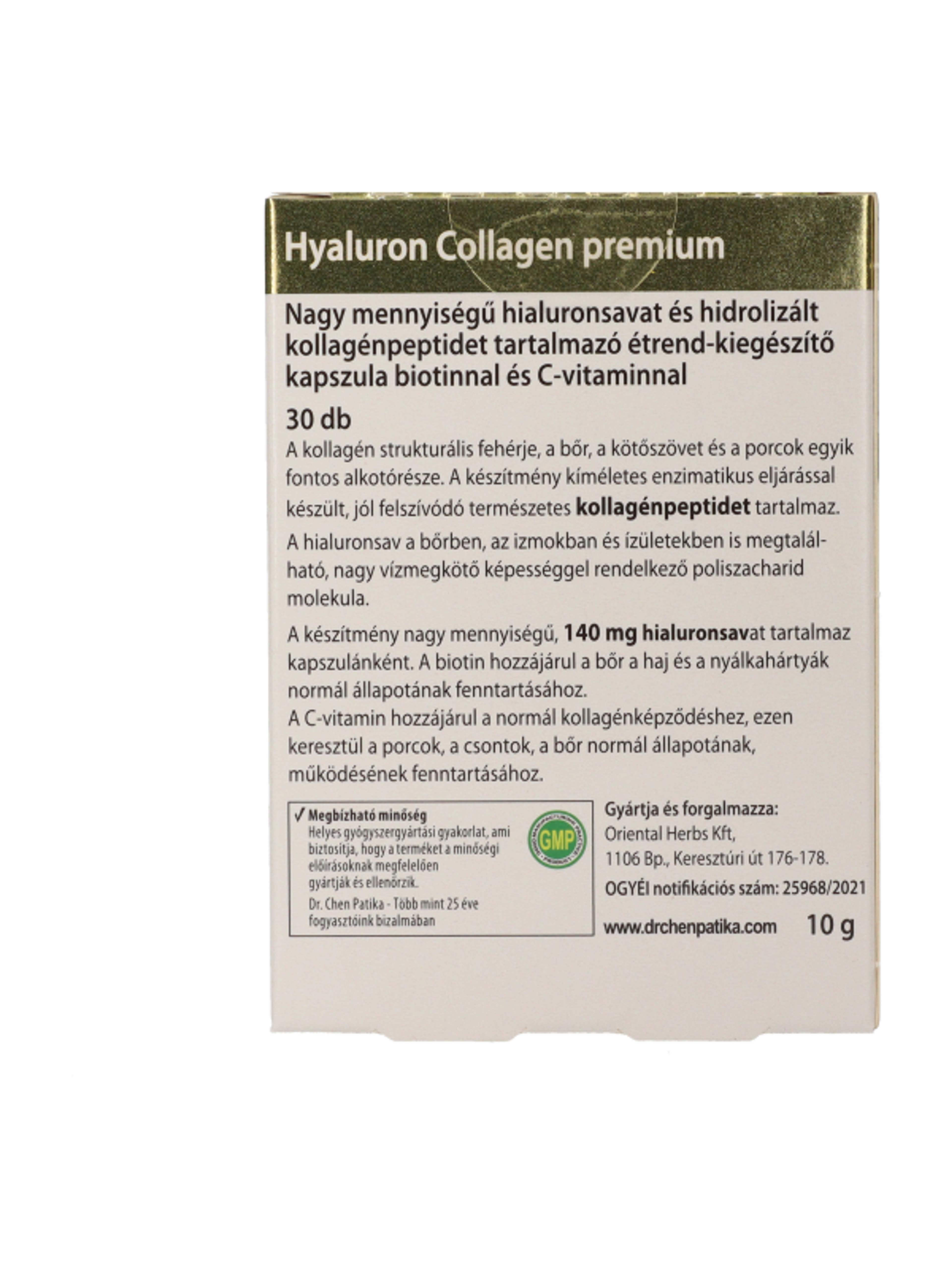 Dr.Chen Patika hyaluron collagen premium kapszula - 30 db-4