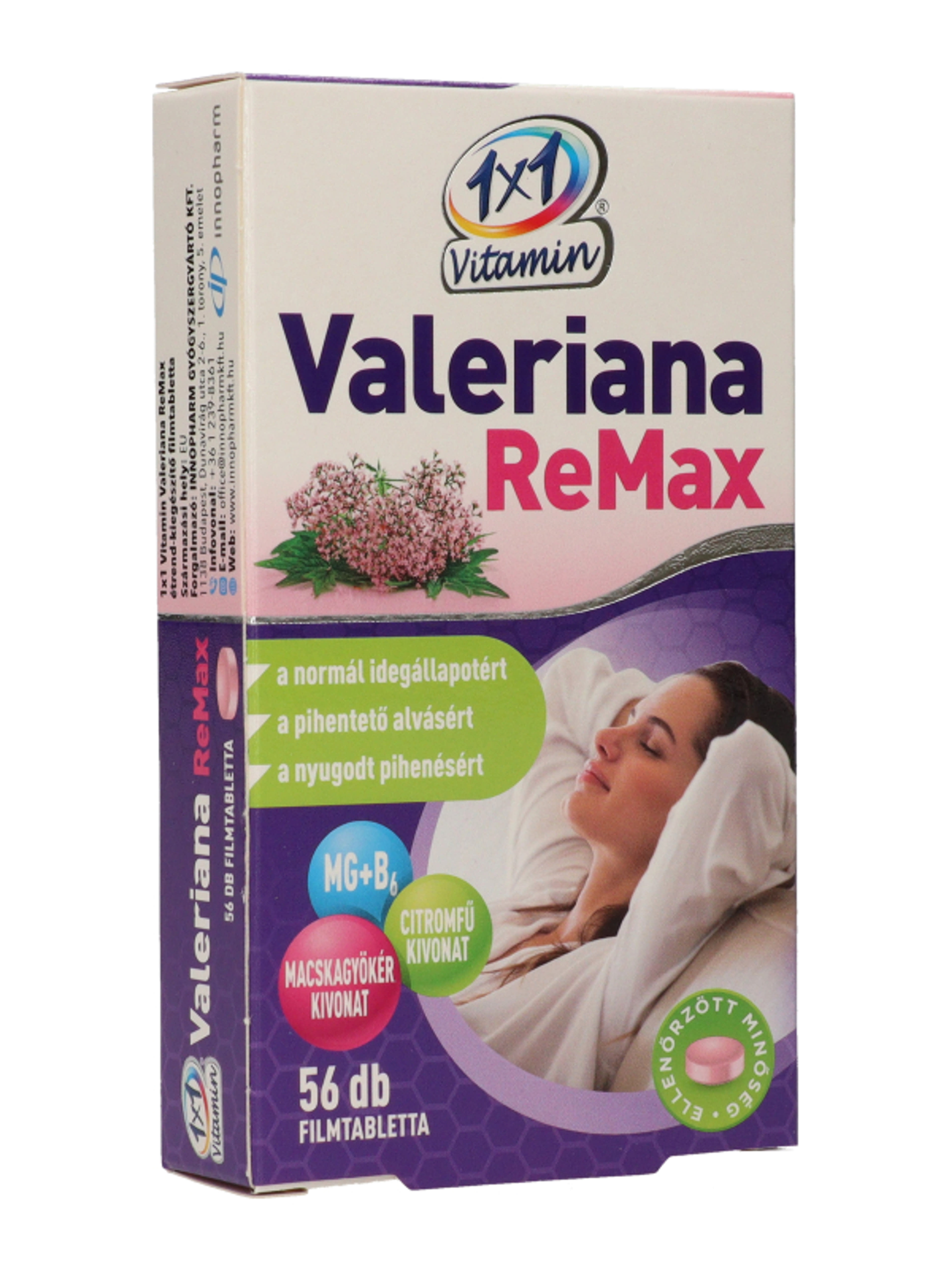 1x1 vitamin valeriana remax étrend-kiegészítő filmtabletta - 56 db-5