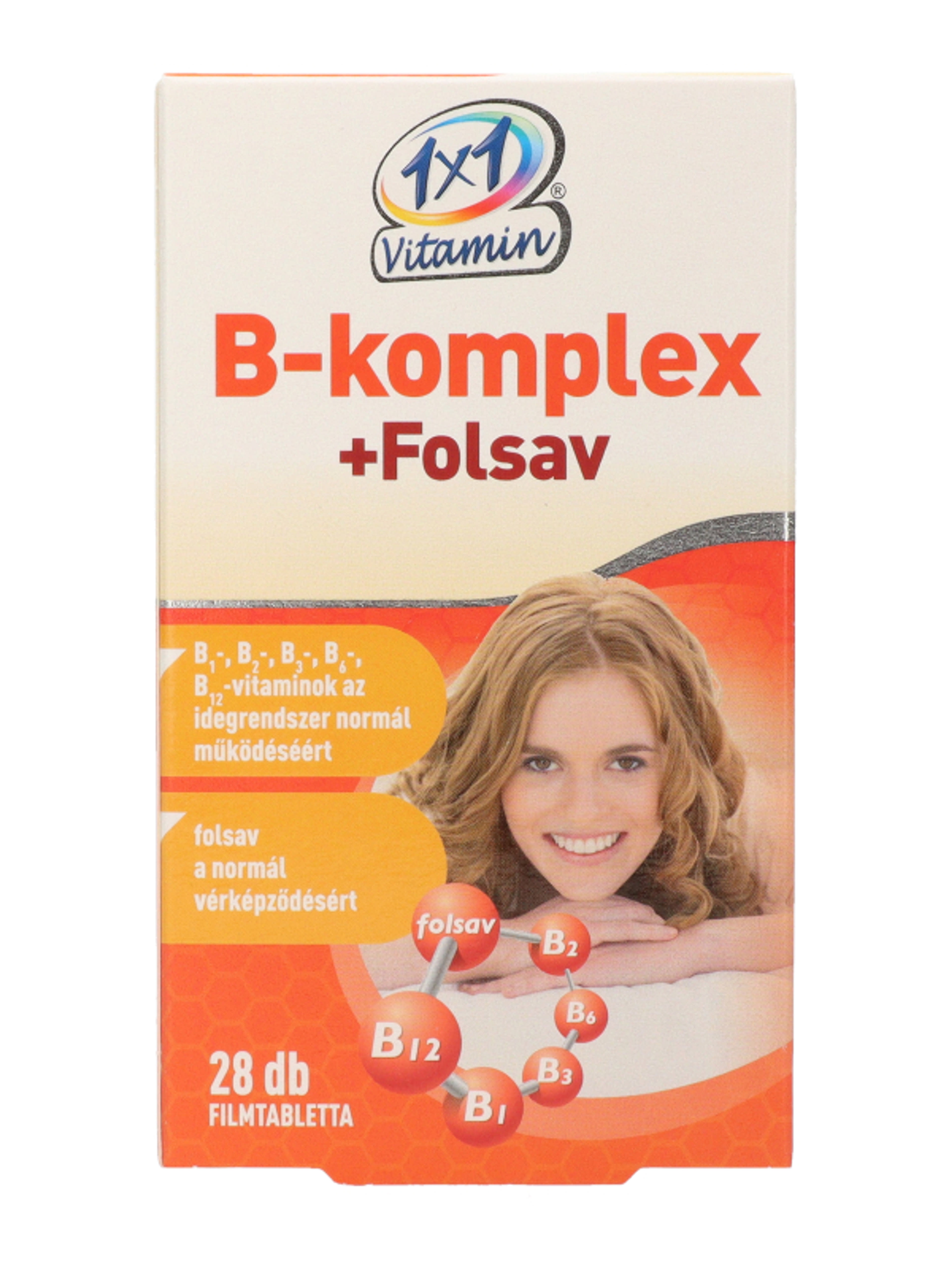 1×1 Vitamin B-komplex + folsav filmtabletta - 28 db-2