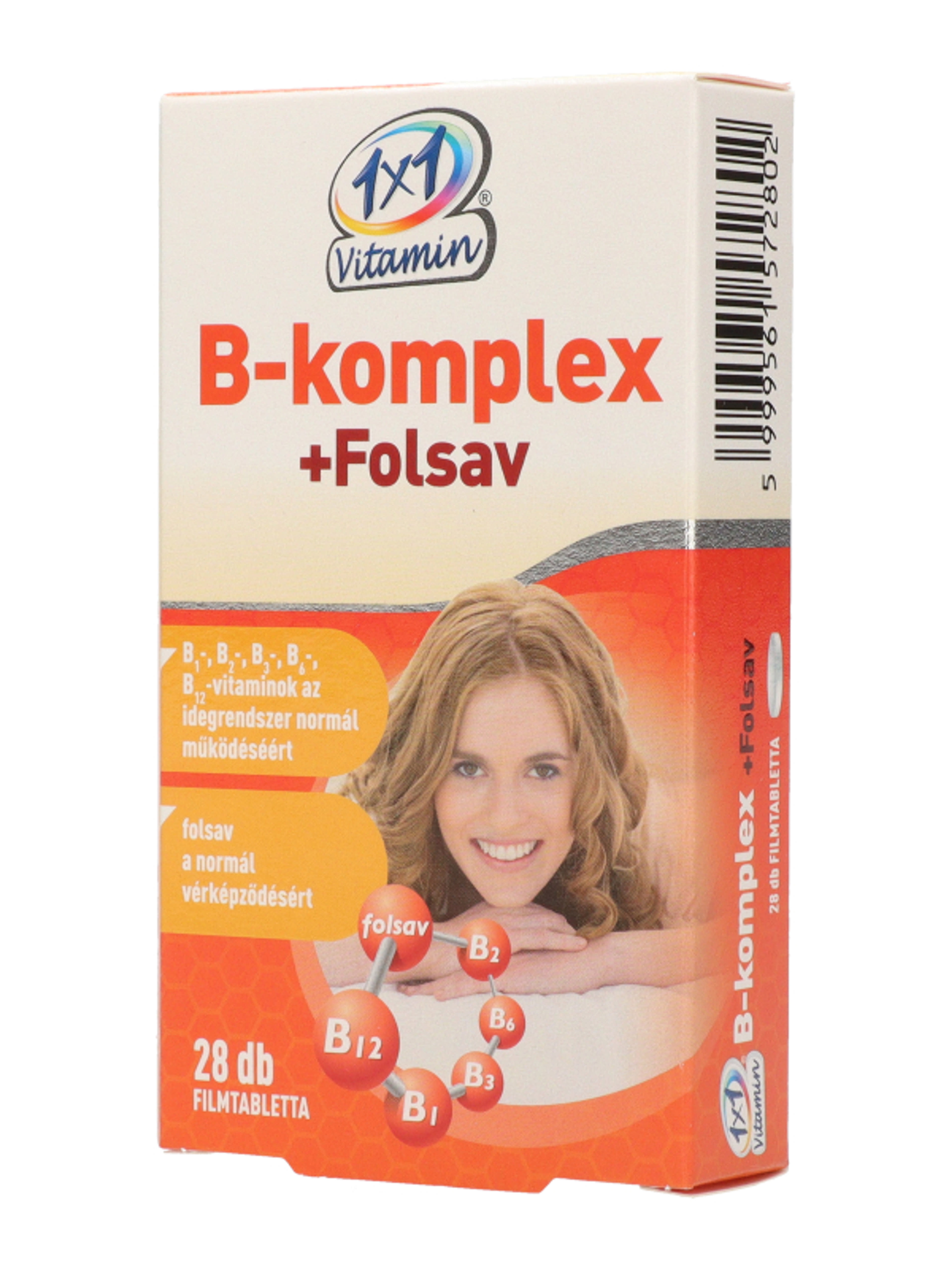 1×1 Vitamin B-komplex + folsav filmtabletta - 28 db-3