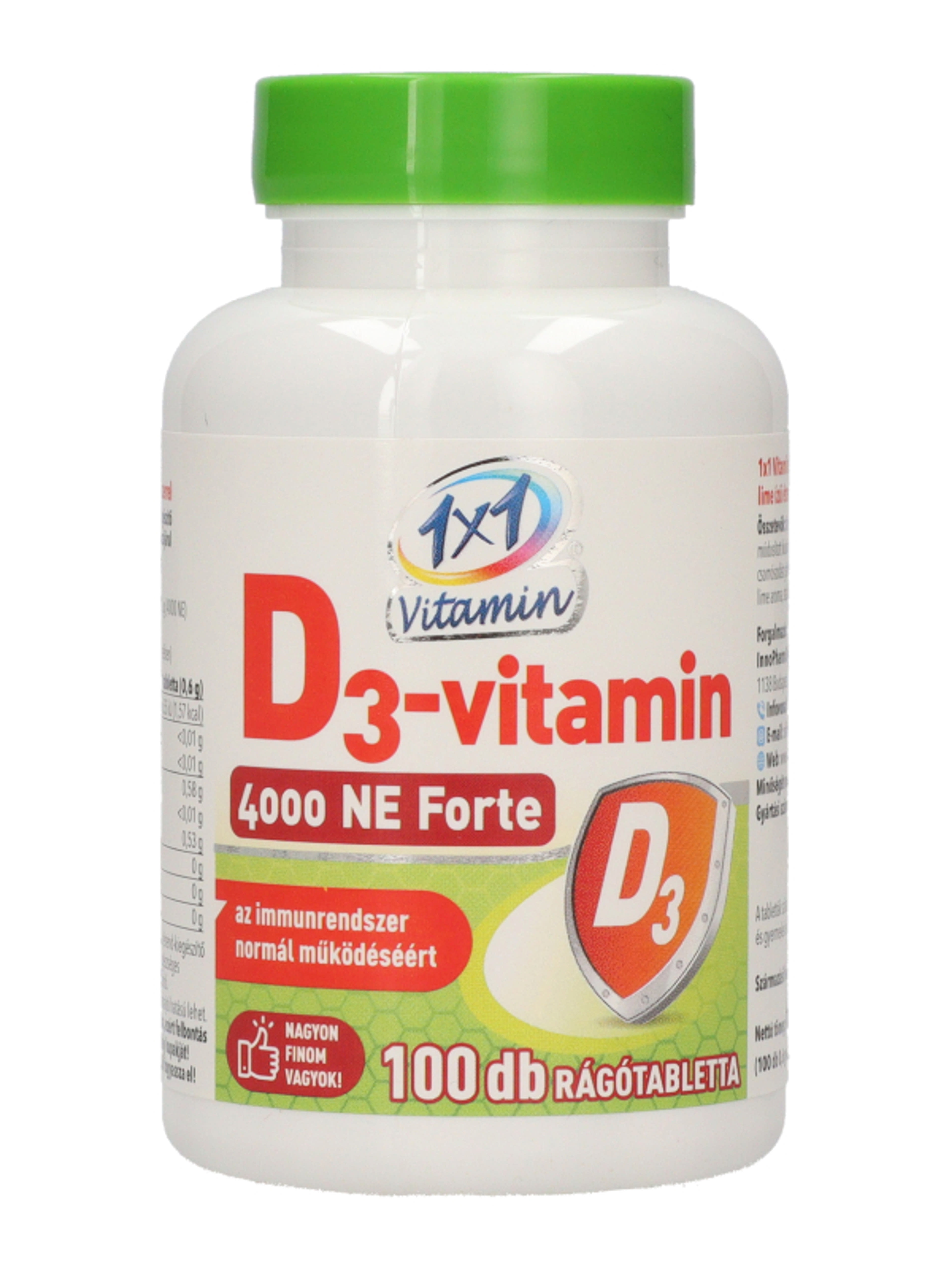 1x1 vitamin D3 4000 Ne forte rágótabletta - 100 db-2