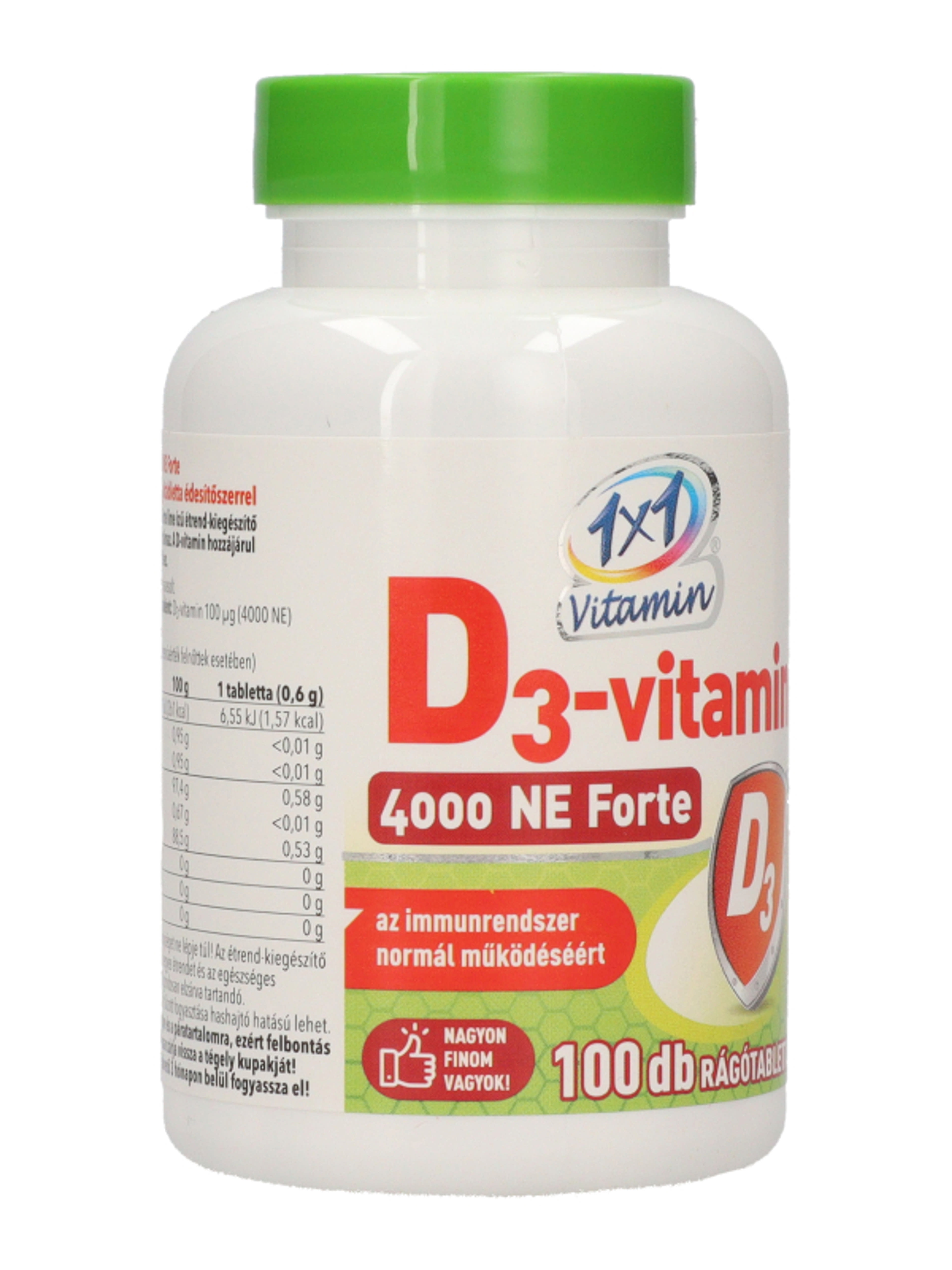 1x1 vitamin D3 4000 Ne forte rágótabletta - 100 db-4
