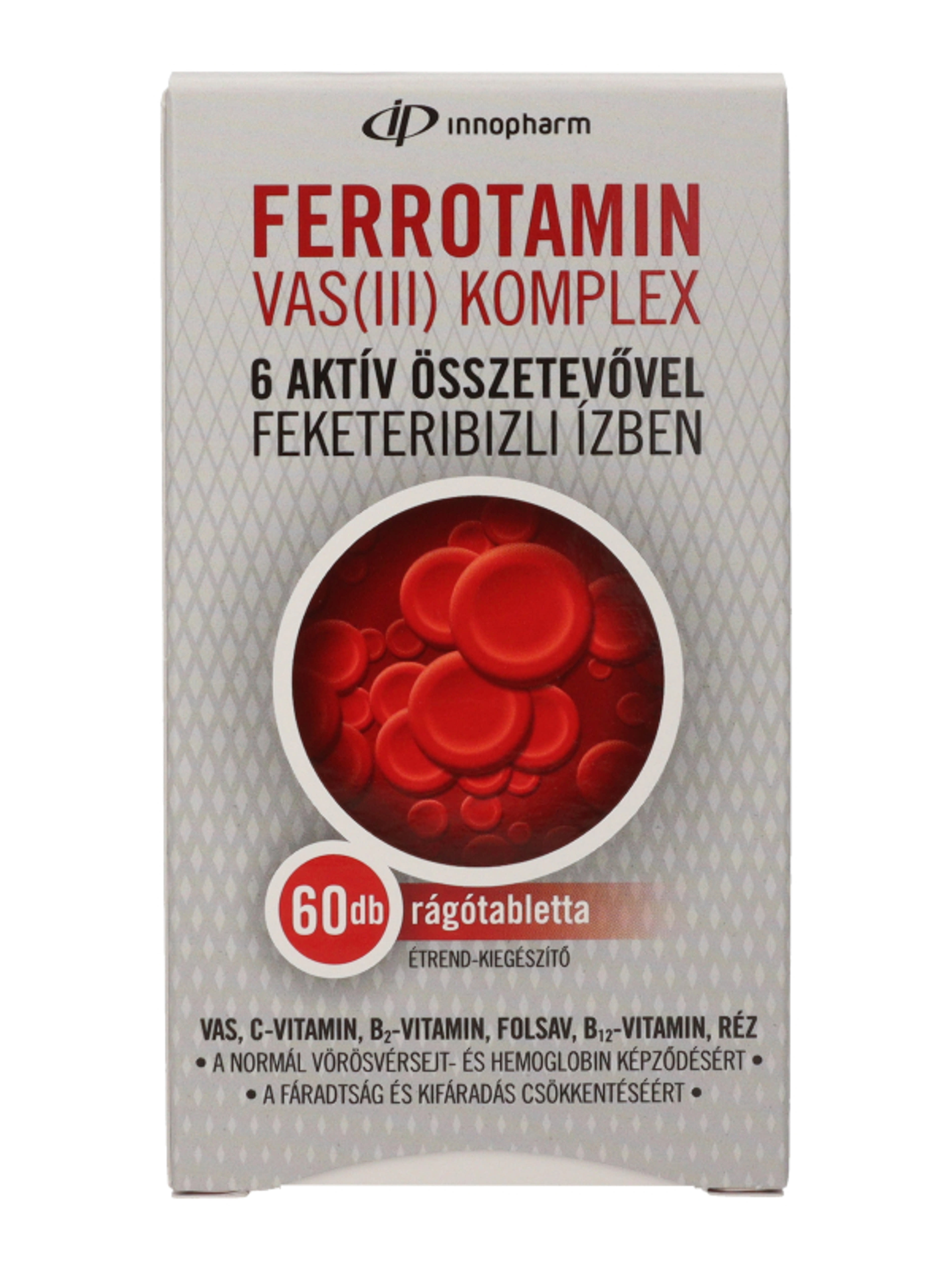 Innopharm ferrotamin vas komplex rágó tabletta - 60 db-2
