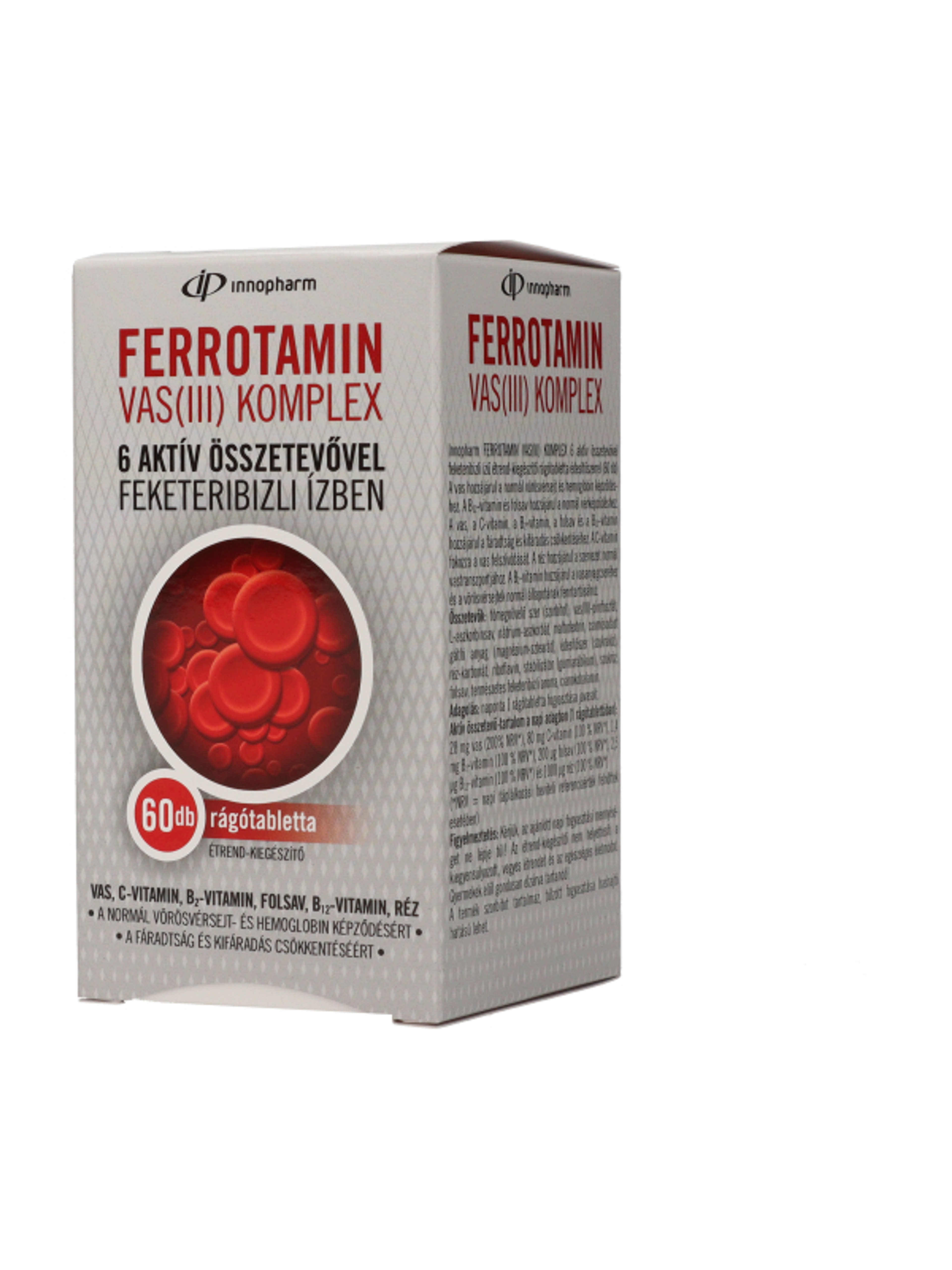 Innopharm ferrotamin vas komplex rágó tabletta - 60 db-3