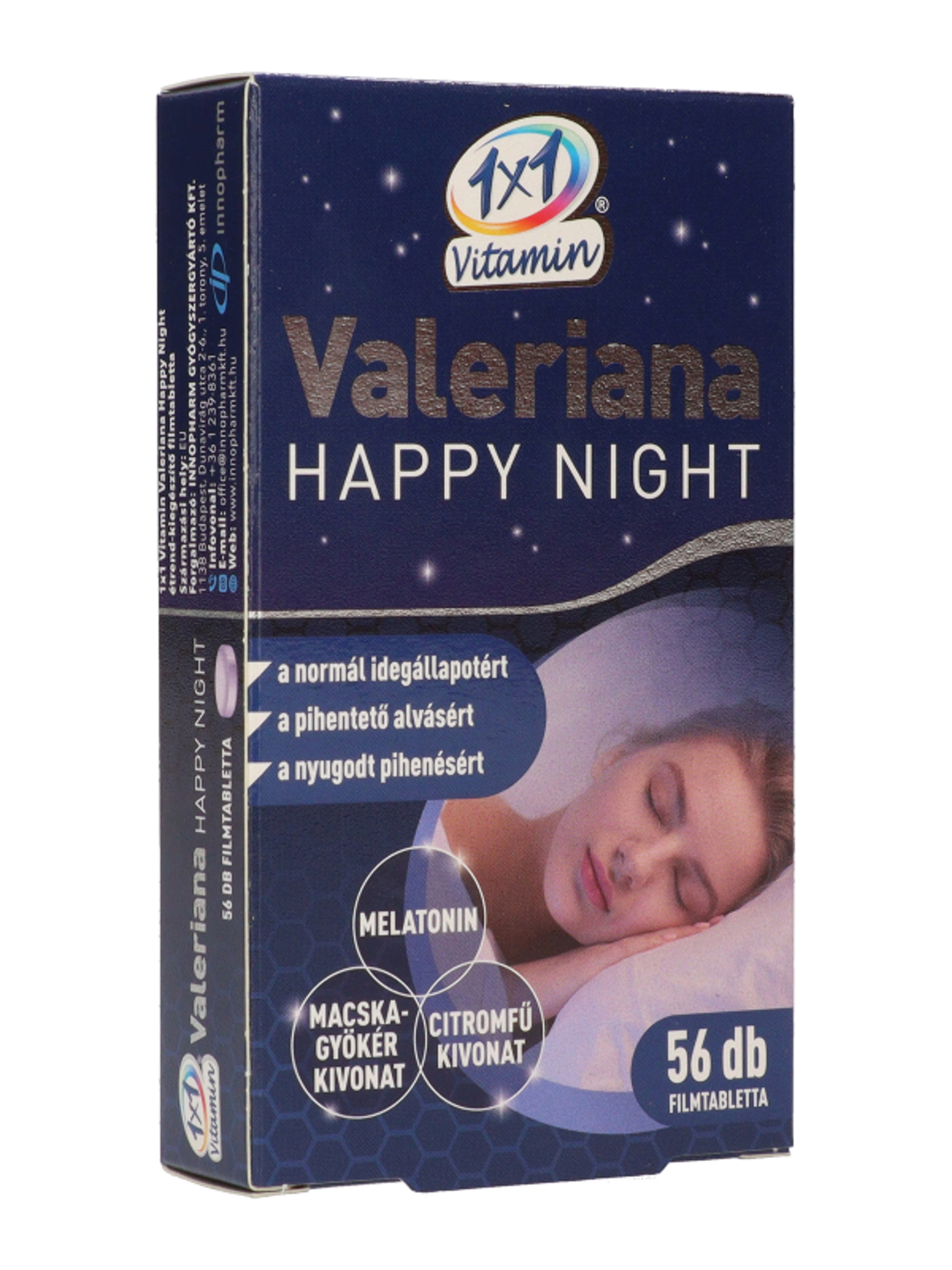 1x1 Vitamin Valeriana Happy Night filmtabletta - 56 db-5
