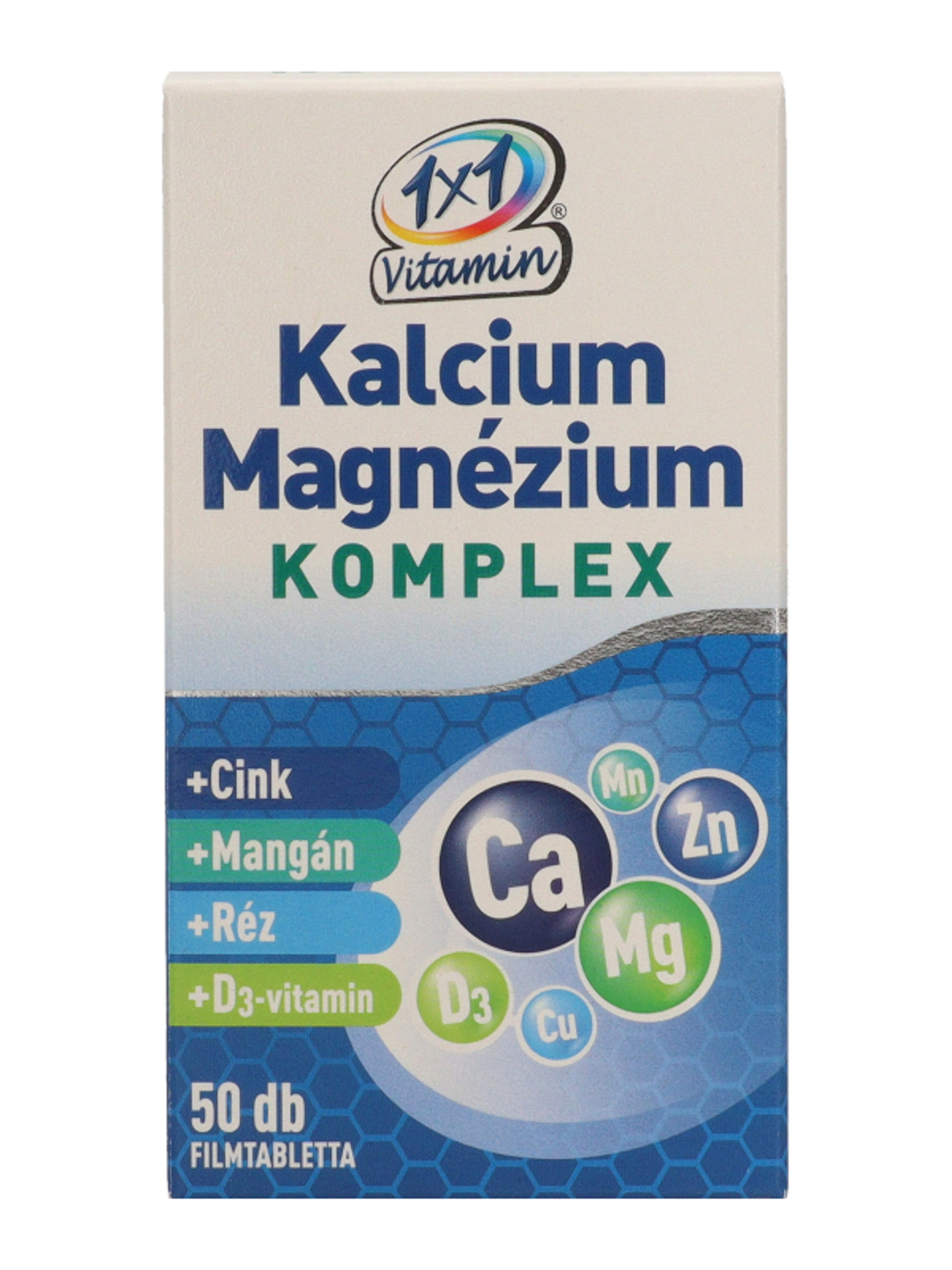 1x1 Vitamin Kalcium + Magnézium Komplex filmtabletta - 50 db