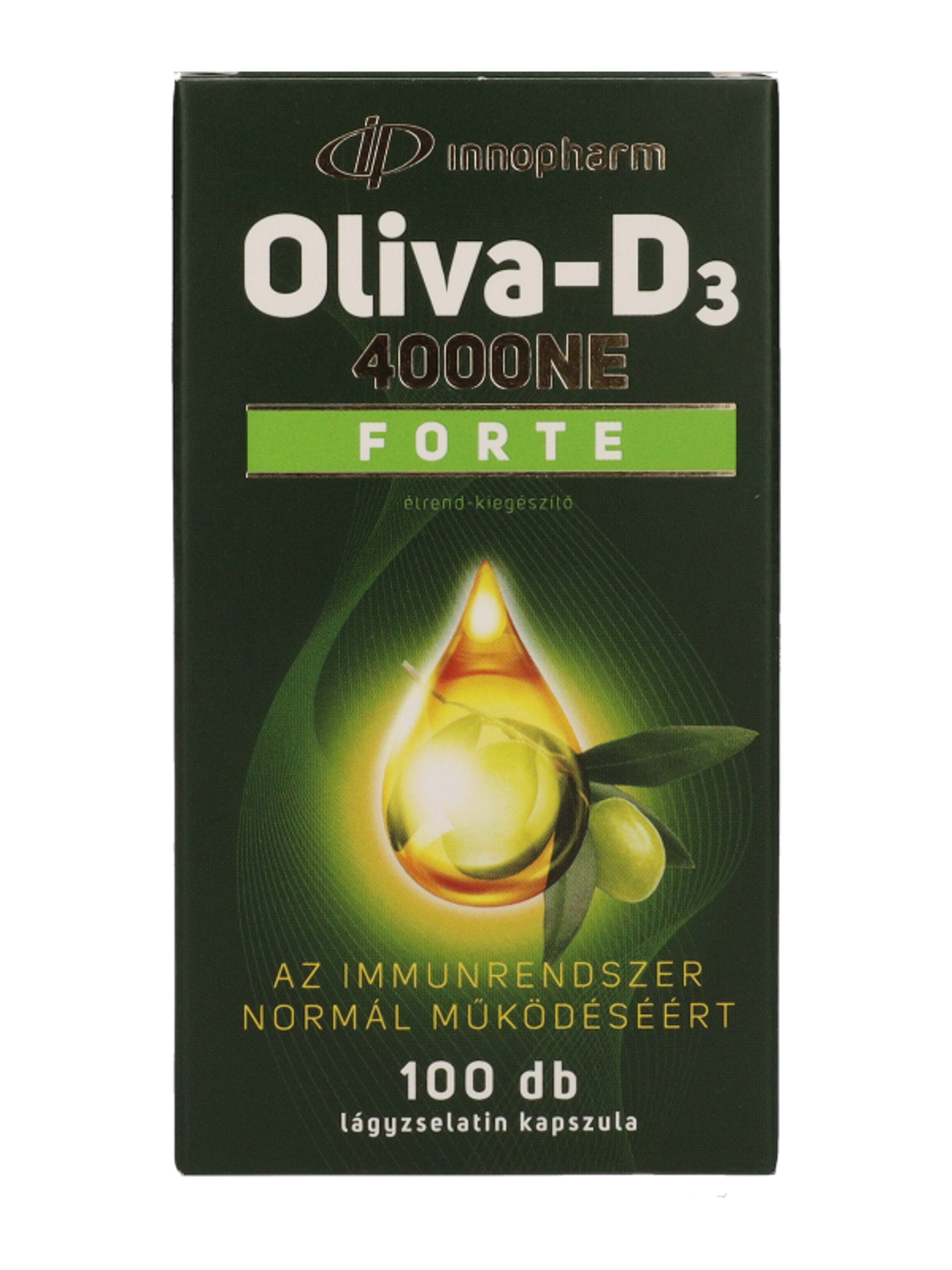 Innopharm Oliva D3 4000NE lágykapszula - 100 db