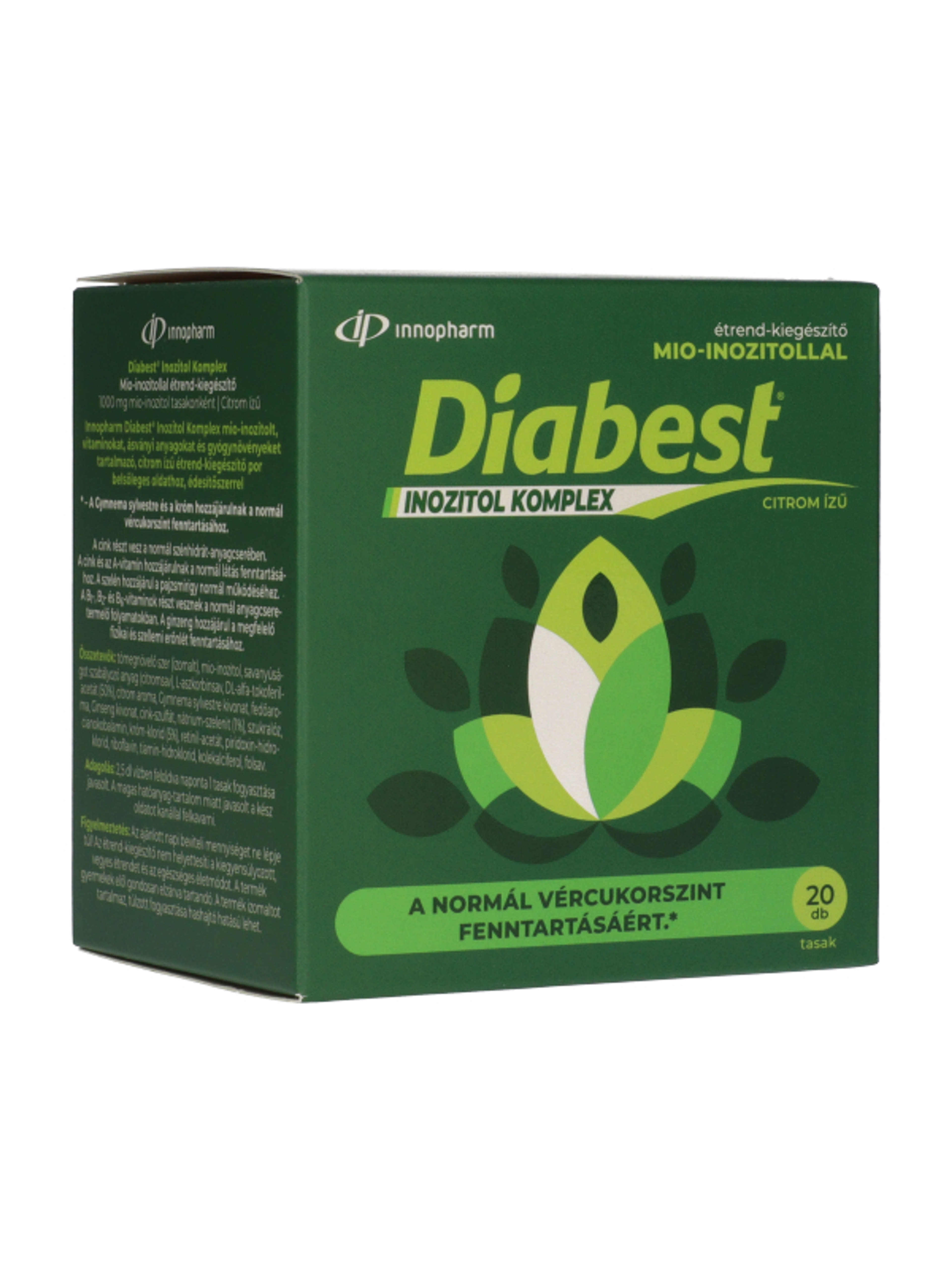 Diabest Inozitol Komplex étrend-kiegészítő por - 20 db-3