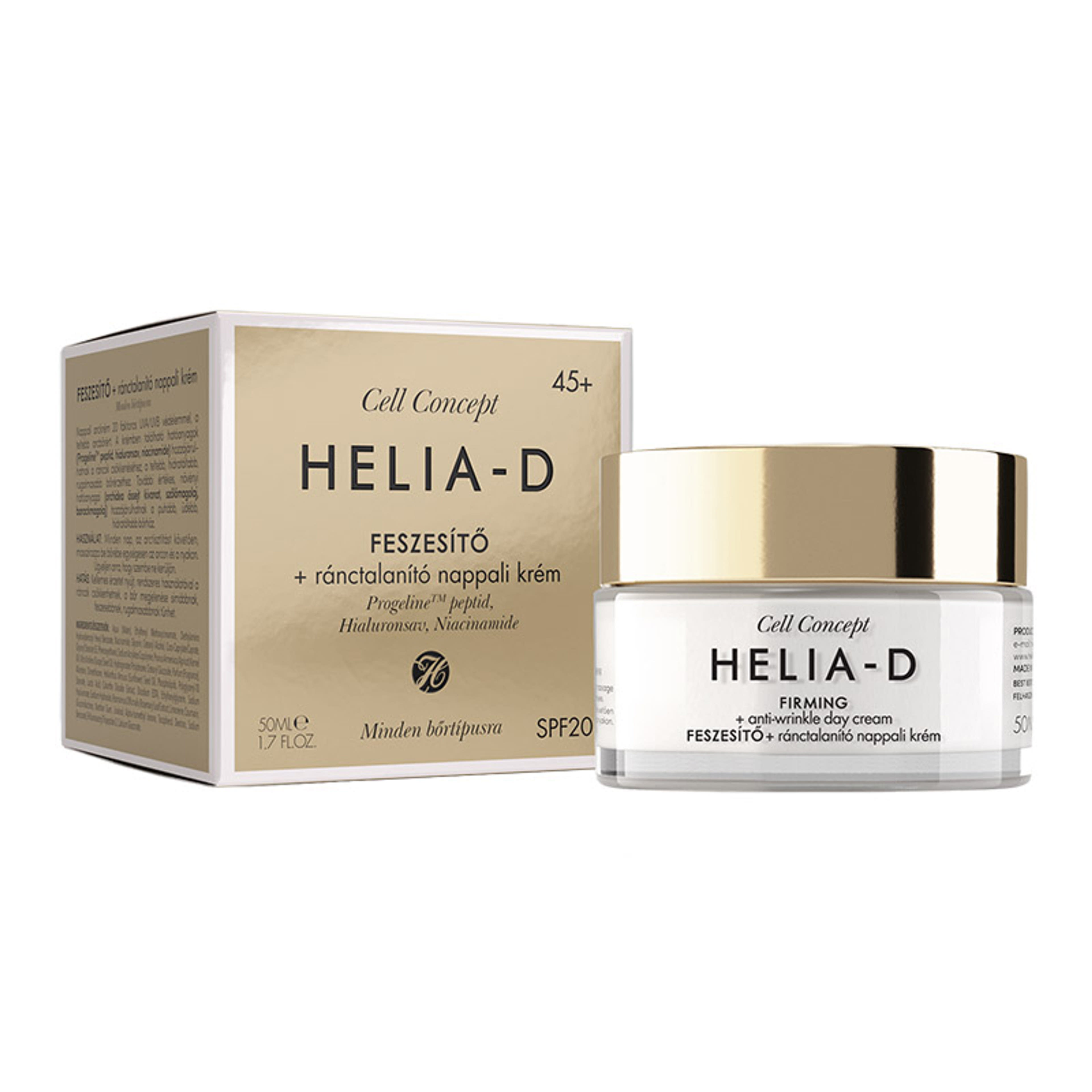 Helia-D Cell Concept feszesítő ránctalanító nappali krém 45+ - 50 ml-6