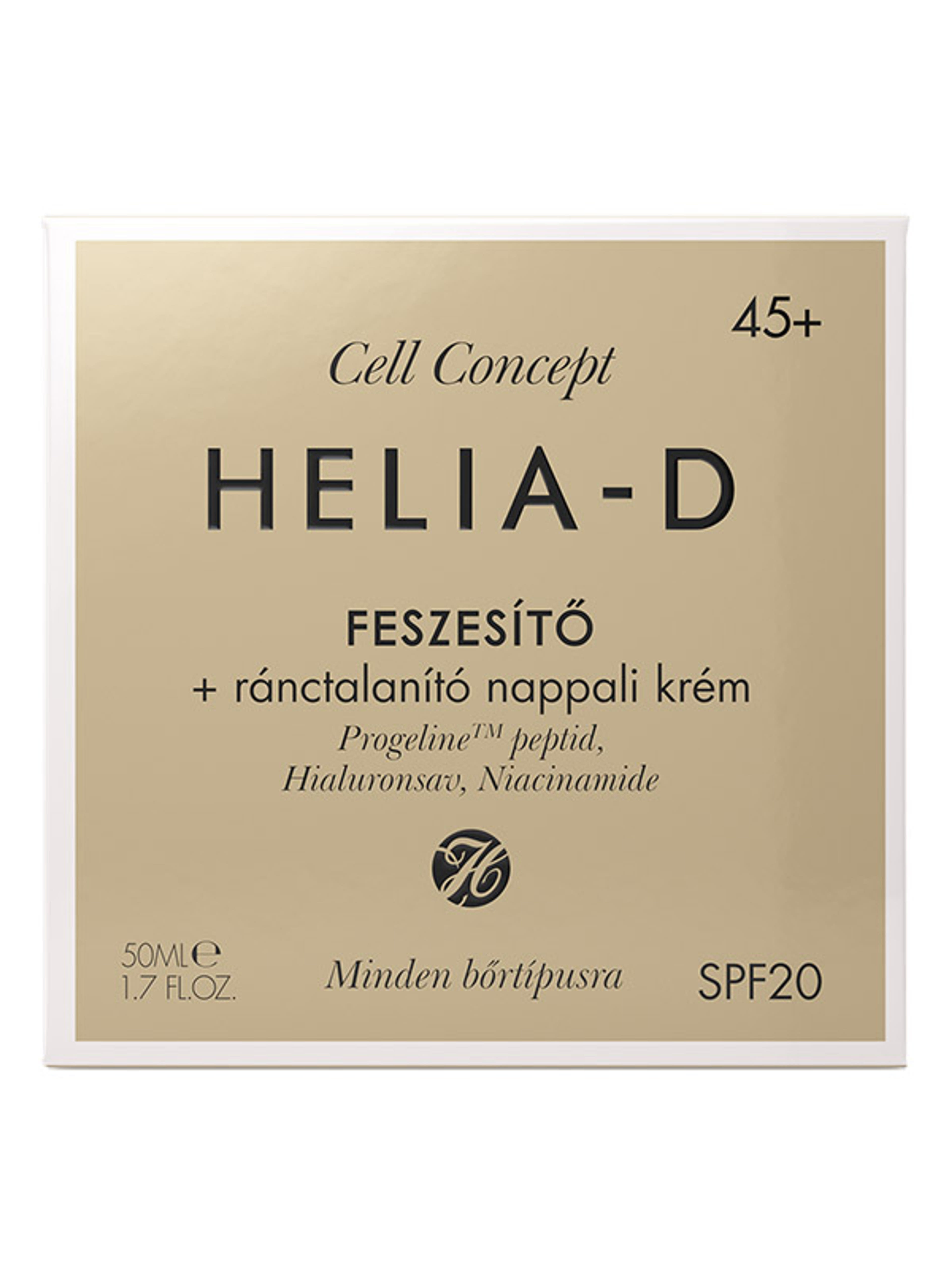 Helia-D Cell Concept feszesítő ránctalanító nappali krém 45+ - 50 ml-3
