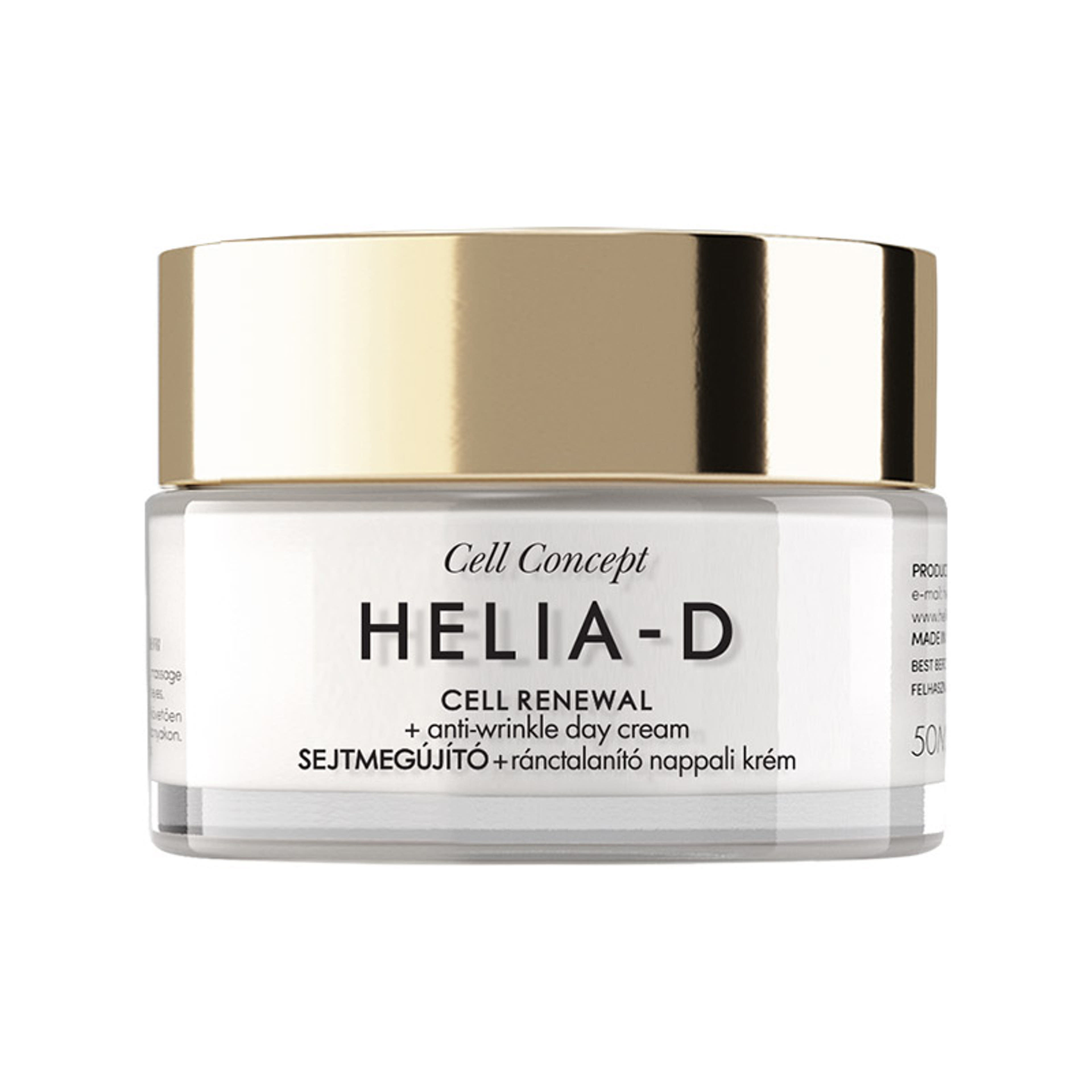 Helia-D Cell Concept sejtmegújító ránctalanító nappali krém 55+ - 50 ml-3