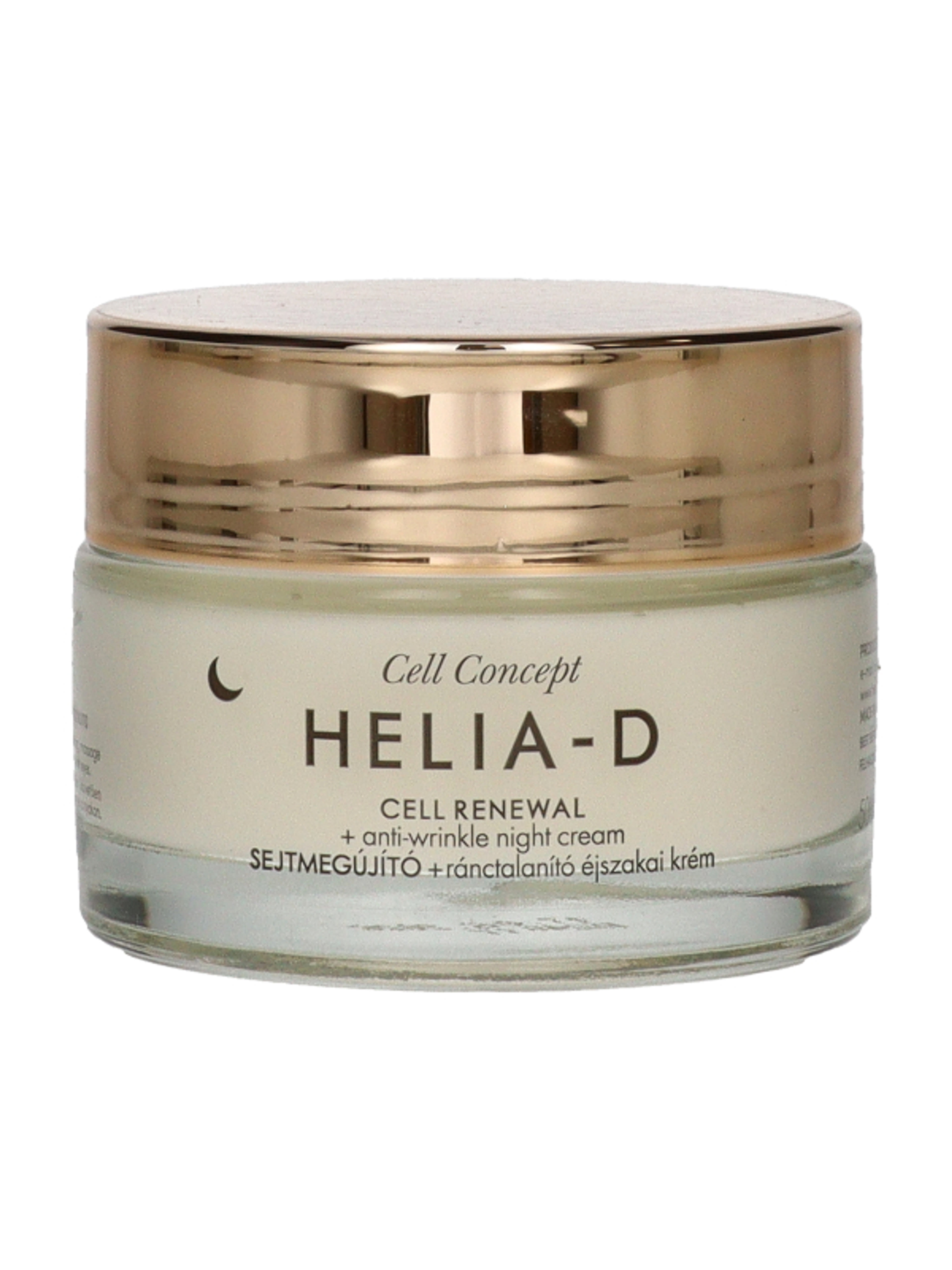 Helia-D Cell Concept sejtmegújító ránctalanító éjszakai krém 55+ - 50 ml-4