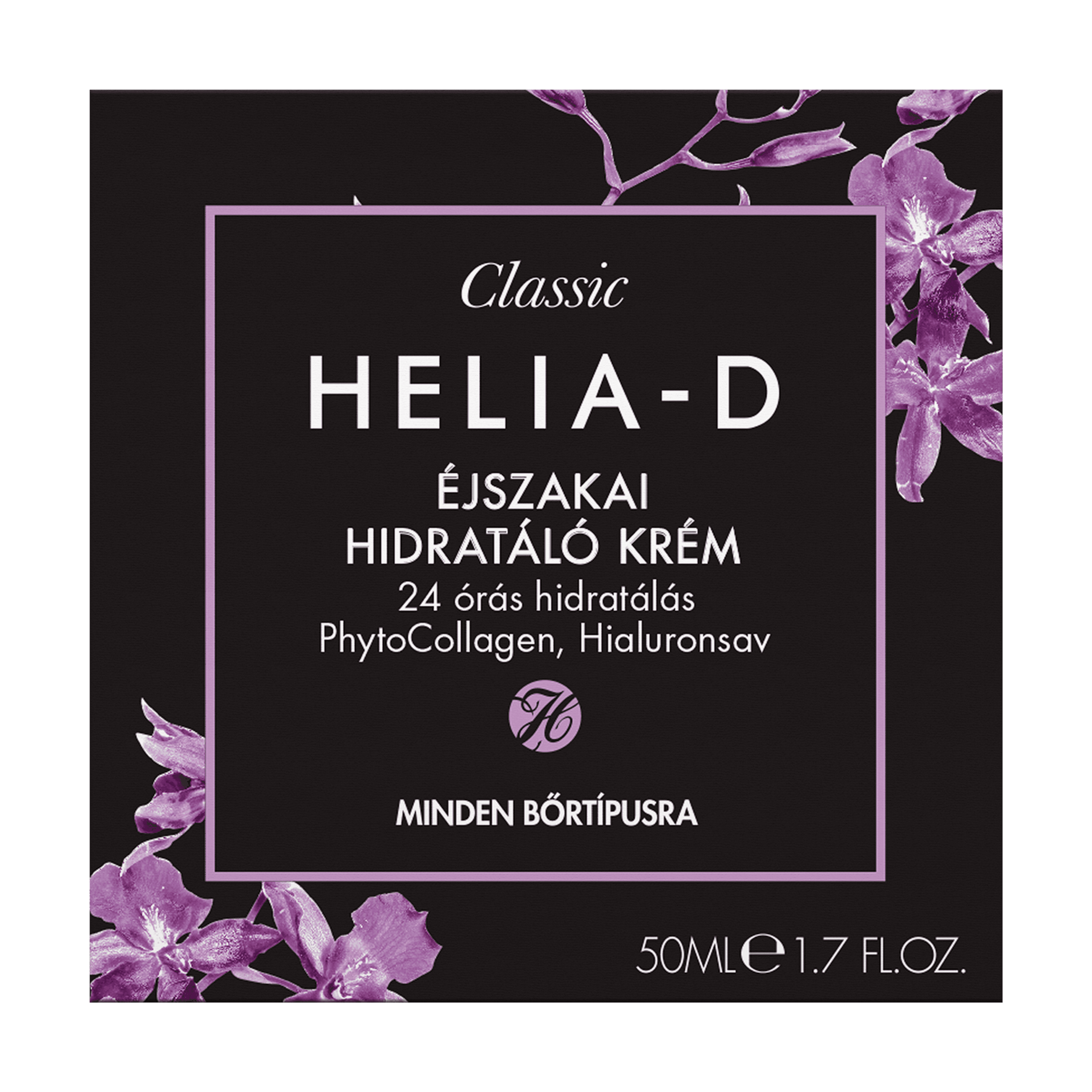Helia-D Classic éjszakai hidratáló krém - 50 ml