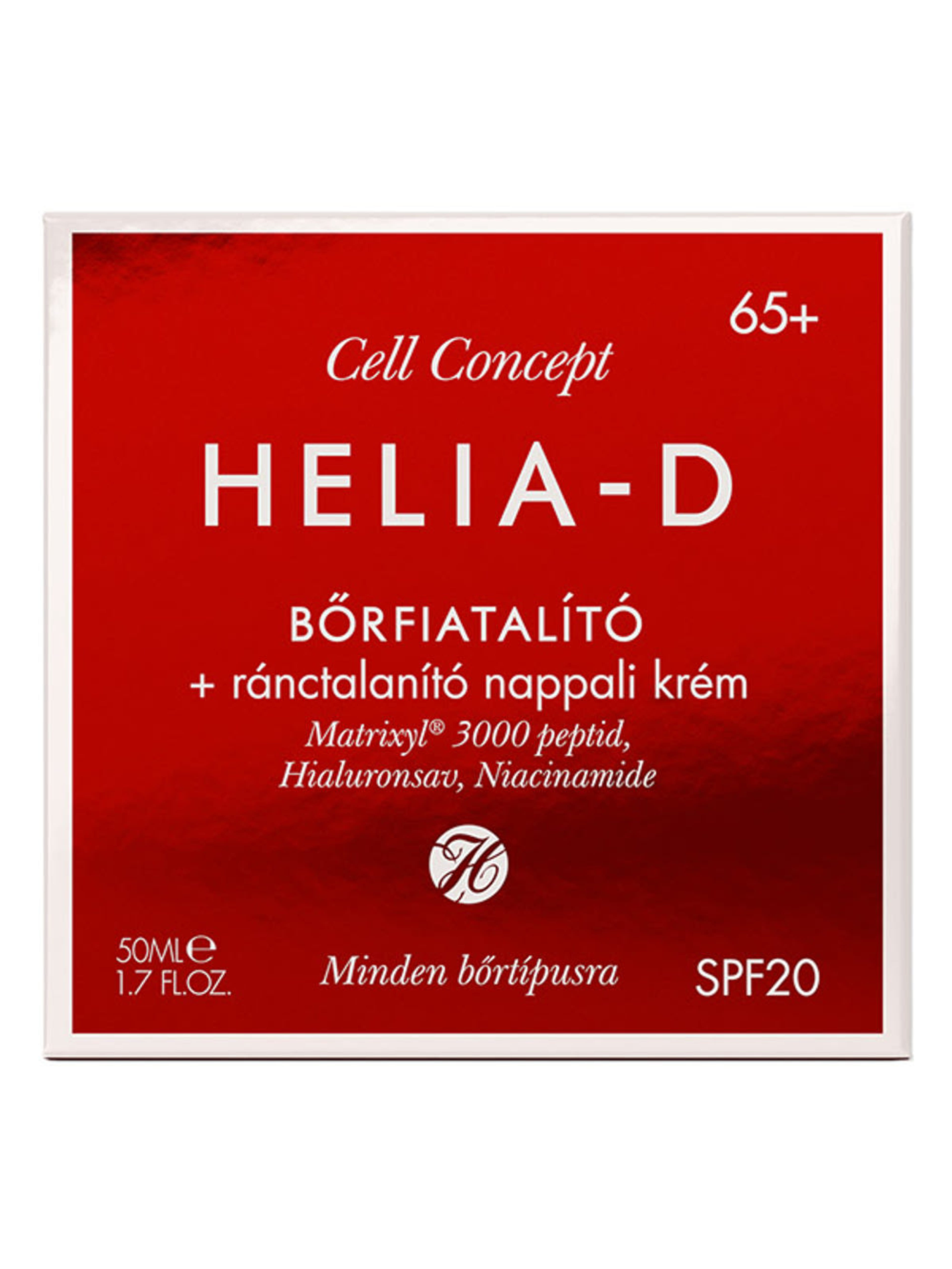 Helia-D Cell Concept bőrfiatalító + ránctalanító nappali krém 65+ - 50 ml
