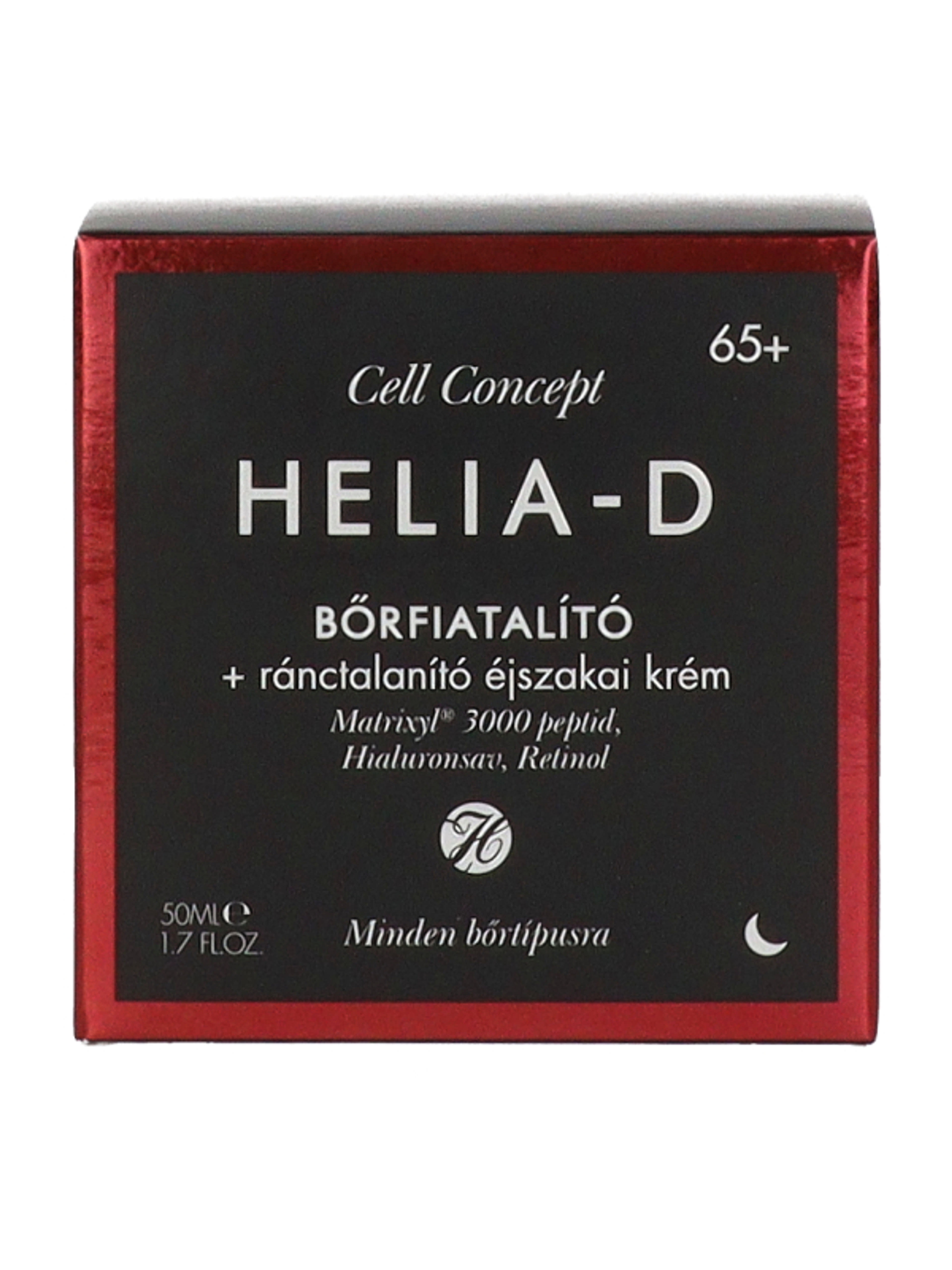 Helia-D Cell Concept Bőrfiatalító + Ránctalanító Krém 65+ Éjszakai - 50 ml-3