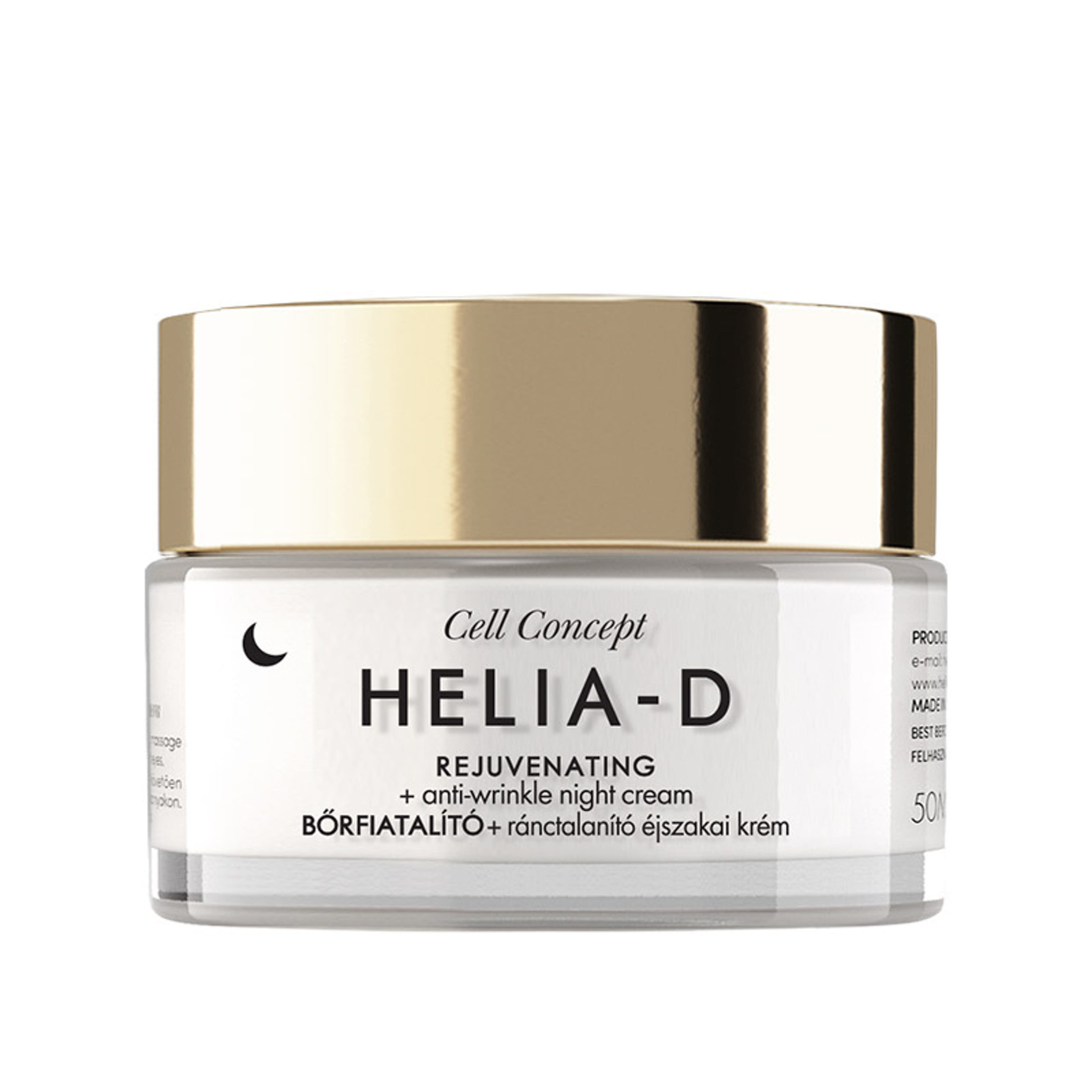 Helia-D Cell Concept Bőrfiatalító + Ránctalanító Krém 65+ Éjszakai - 50 ml-4