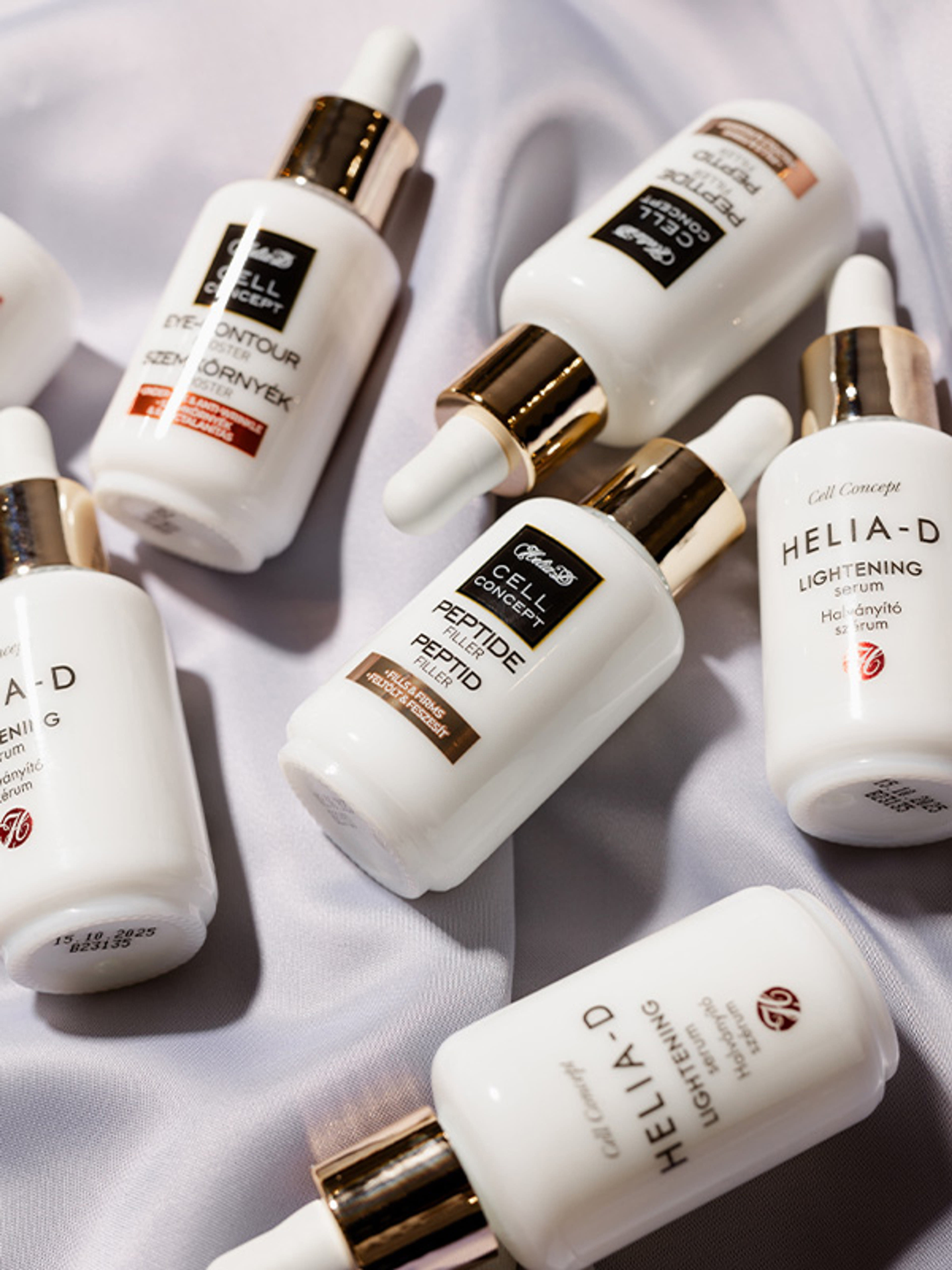 Helia-D Cell Concept Halványító Szérum 65+ 30 ml-9