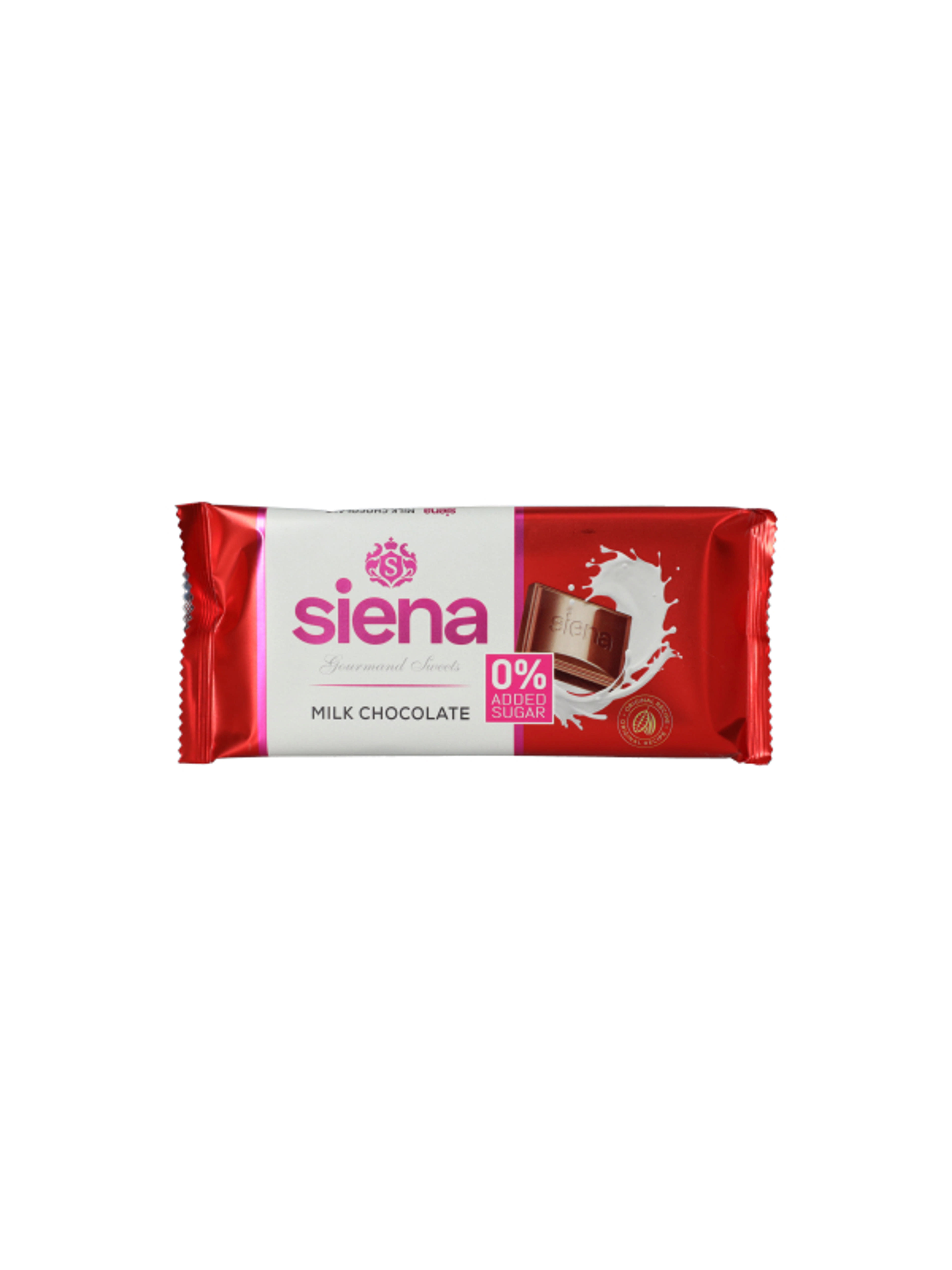 Siena tejcsokoládé, édesítőszerrel - 90 g