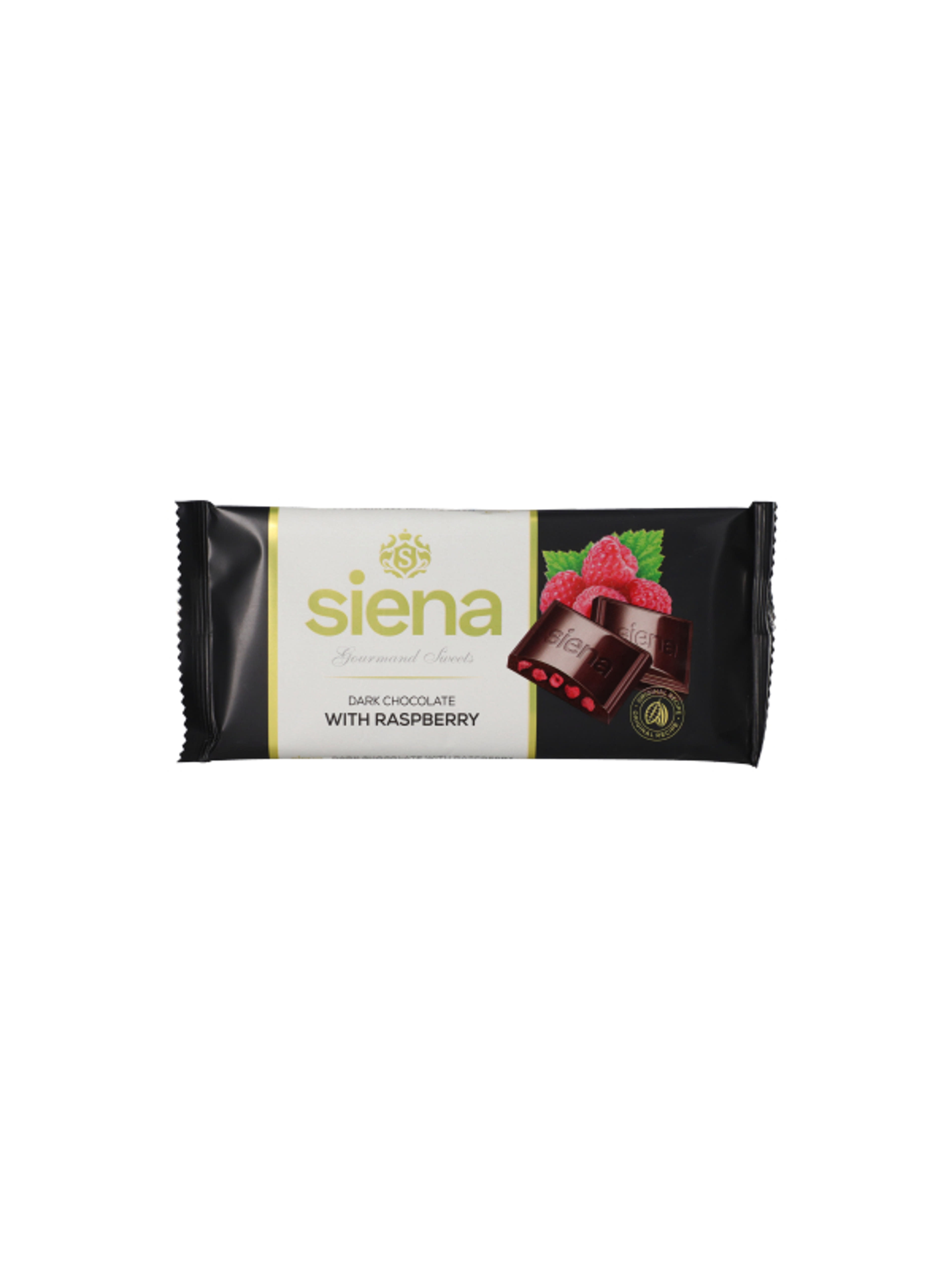 Siena étcsokoládé, málnás - 90 g-1
