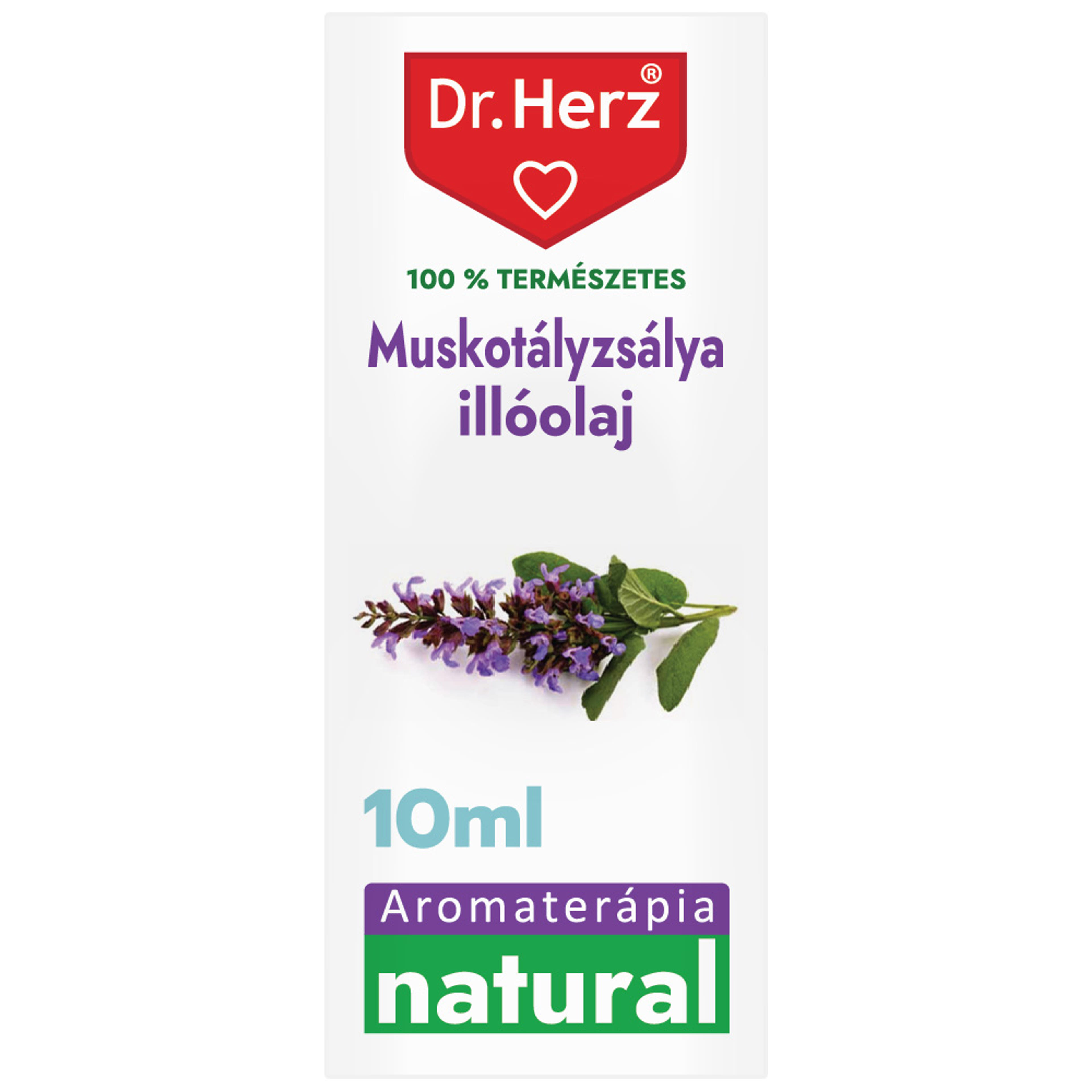 Dr.Herz muskotályzsálya illóolaj - 10 ml