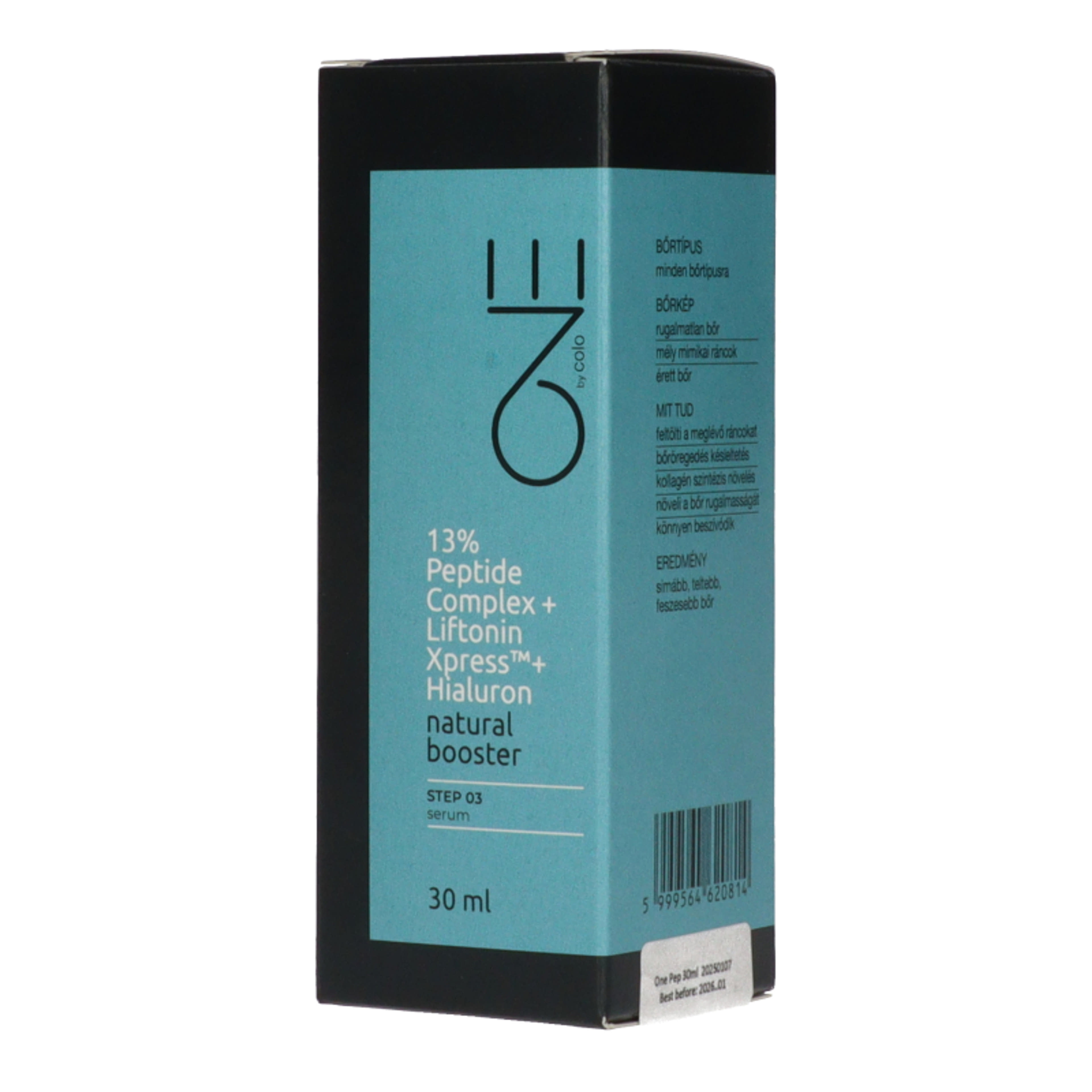 Colo 13% Peptide komplex + Hialuron szérum - 30 ml-2