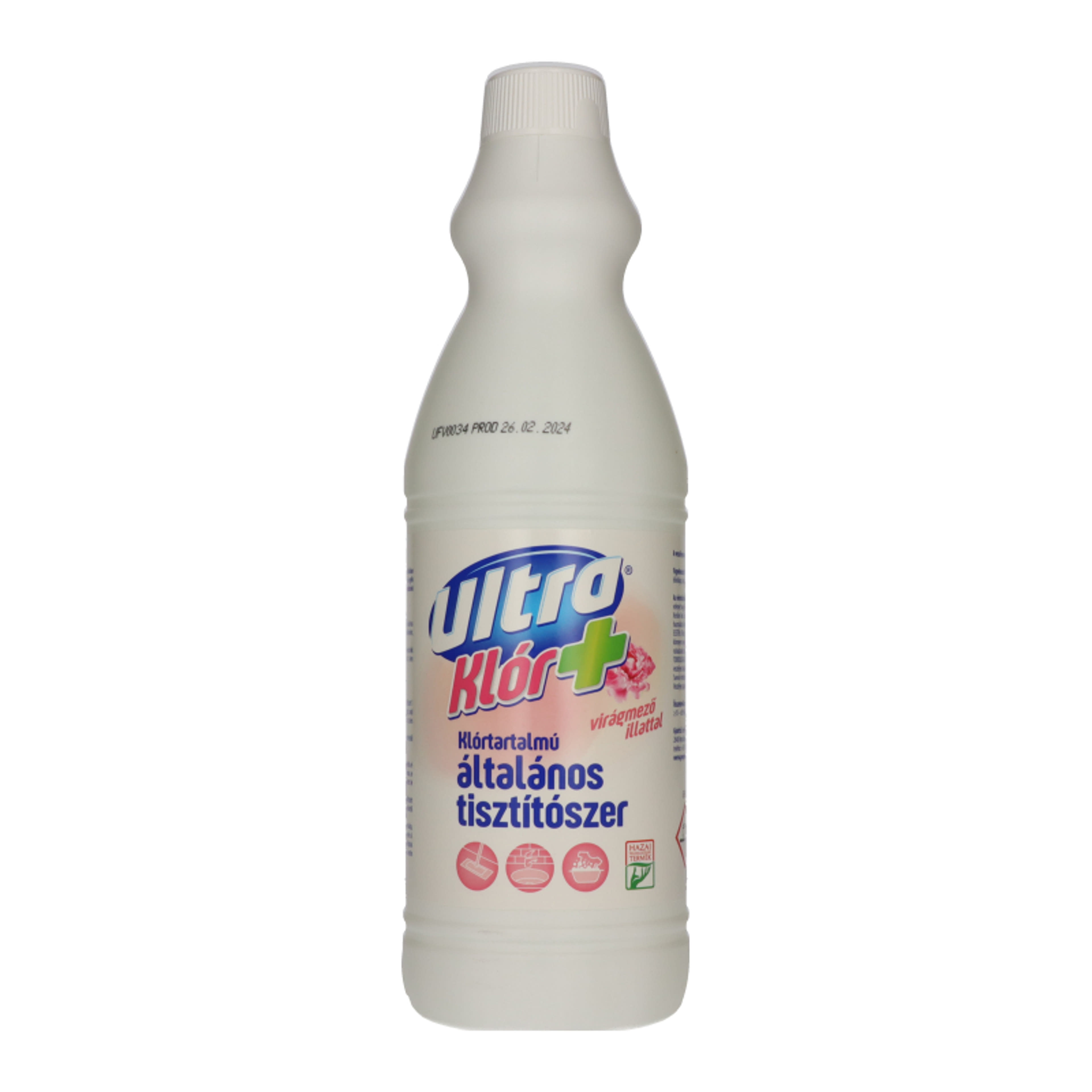 Ultra Klór+klóros felülettisztító virágmező illattal - 1000 ml-2