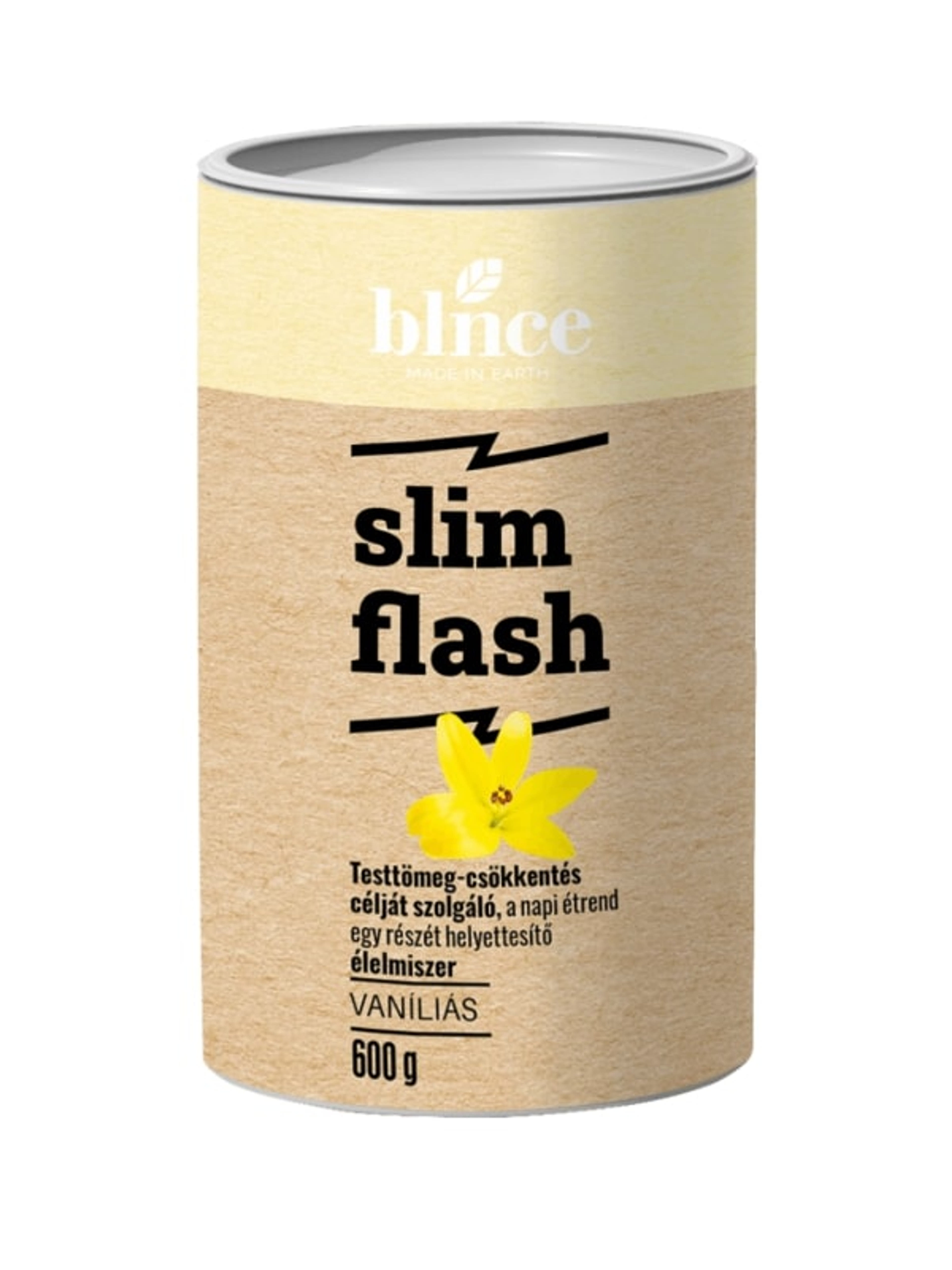 Blnce Active Slim Flash fogyókúrás italpor, vaníliás - 600 g