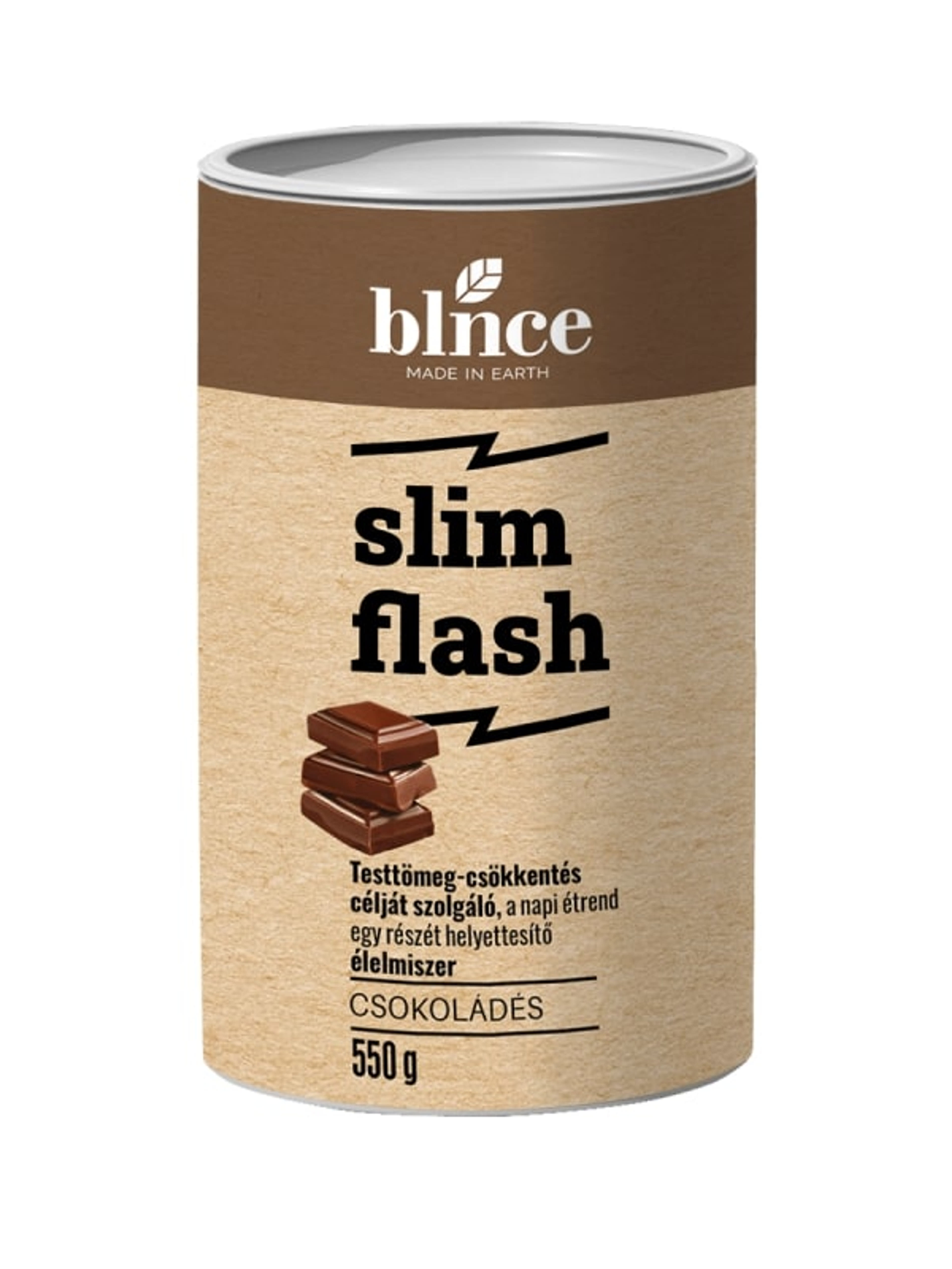 Blnce Active Slim Flash fogyókúrás italpor, csokis - 550 g-1