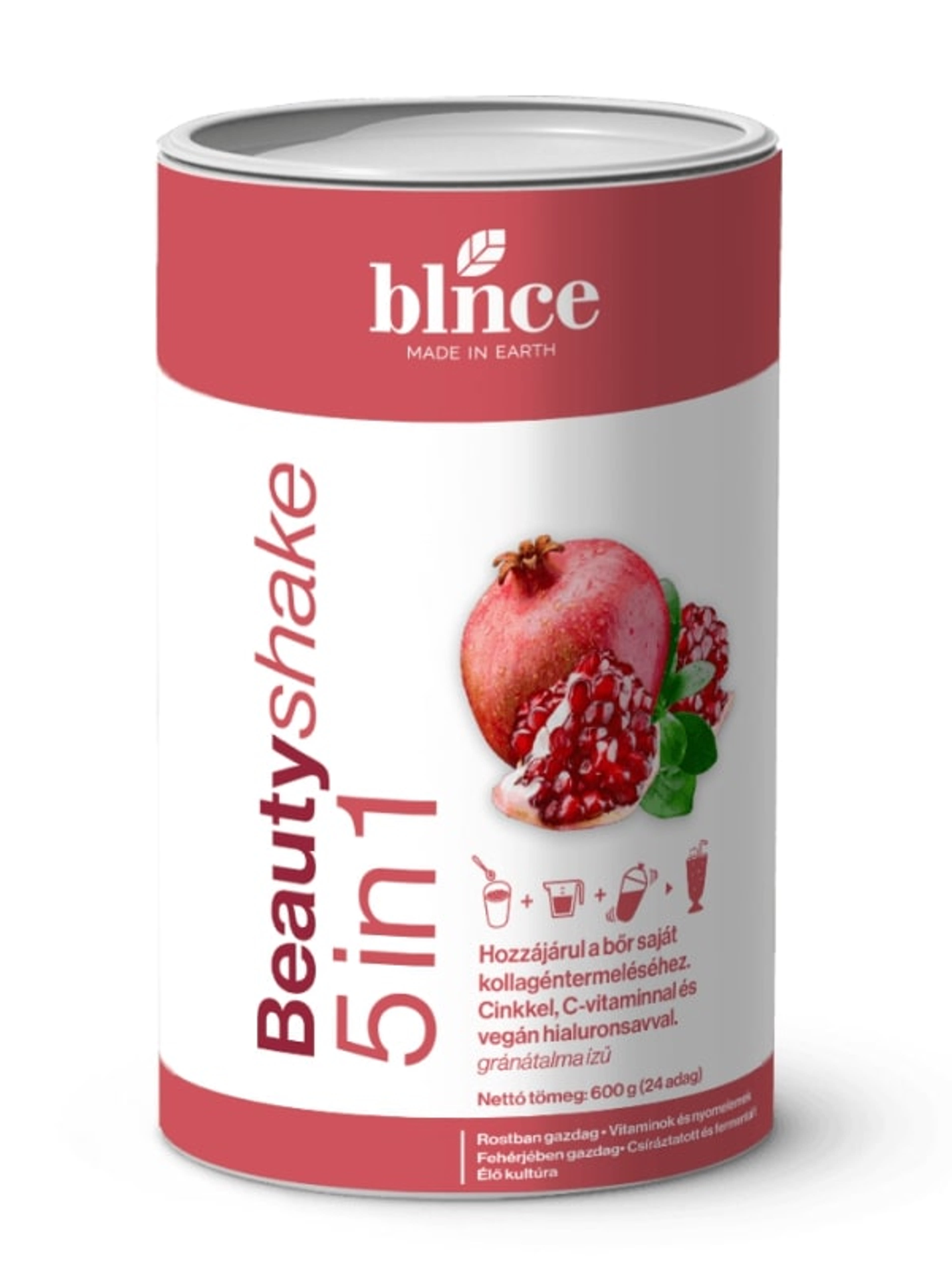 Blnce Beautyshake 5in1 fogyókúrás italpor - 600 g