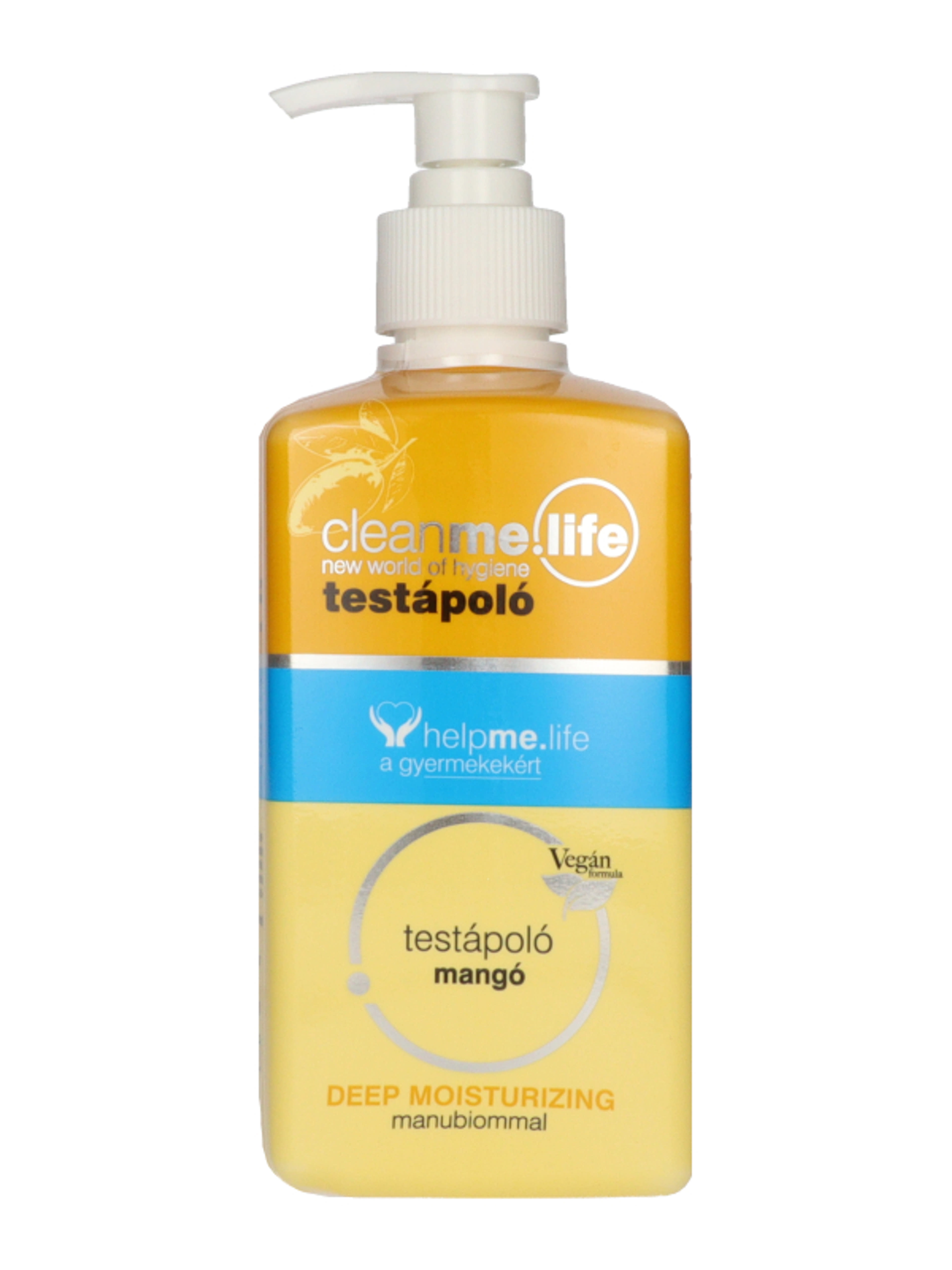 Cleanme Deep Moisturizing testápoló mangó illattal - 400 ml