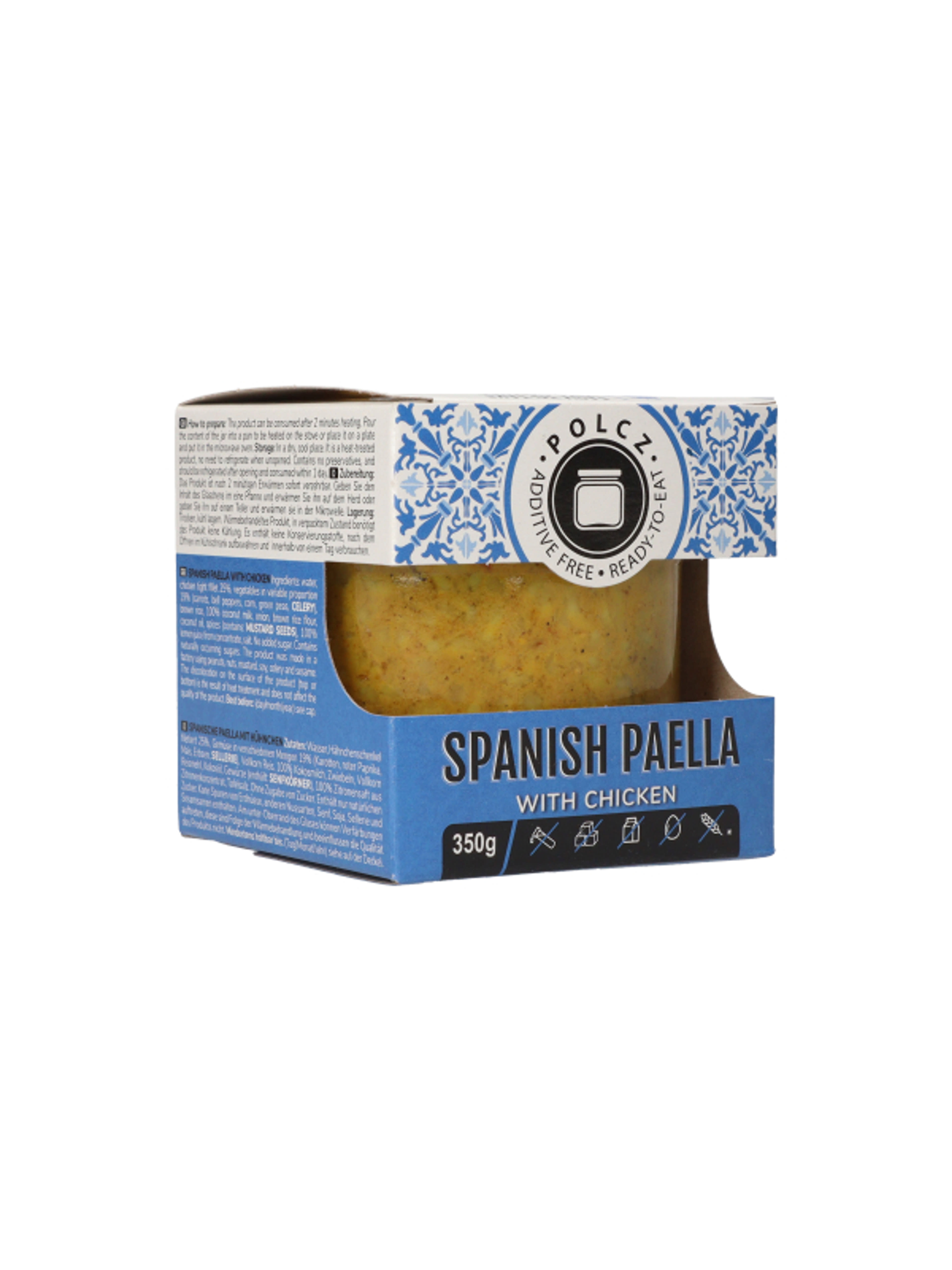 Polcz Spanyol Paella csirkehússal - 350 g-5