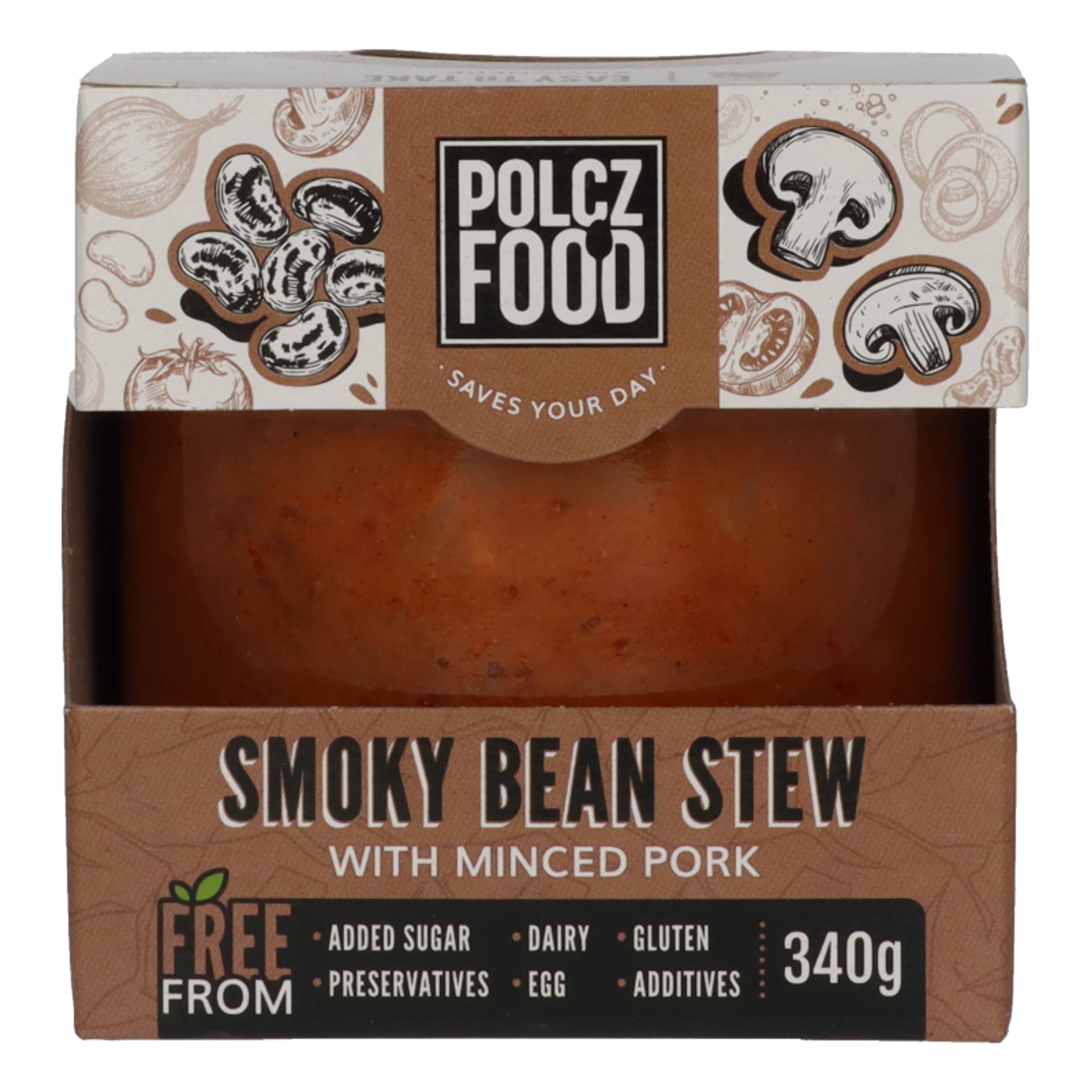 Polcz babragu darált füstölt tarjával - 340 g