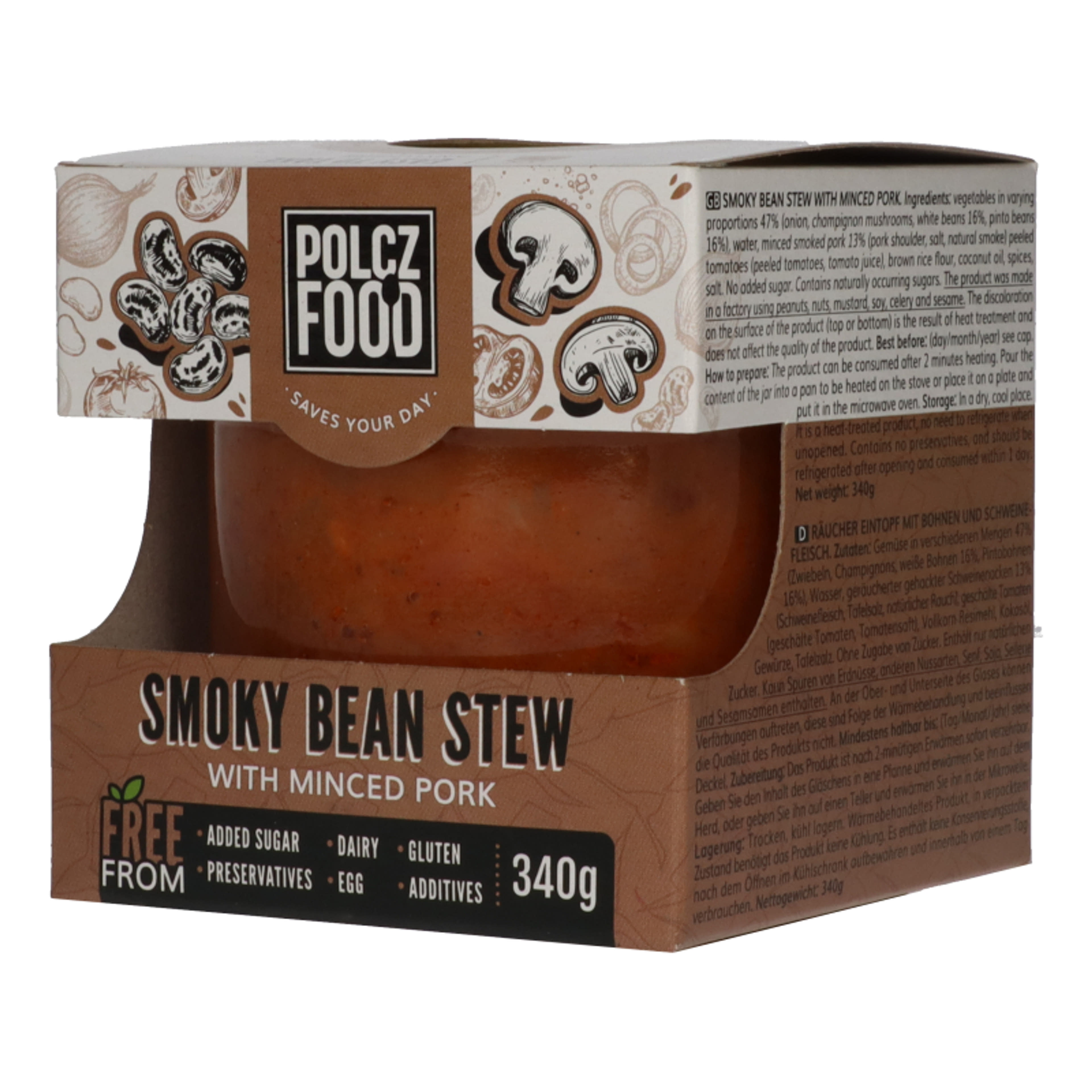 Polcz babragu darált füstölt tarjával - 340 g-2
