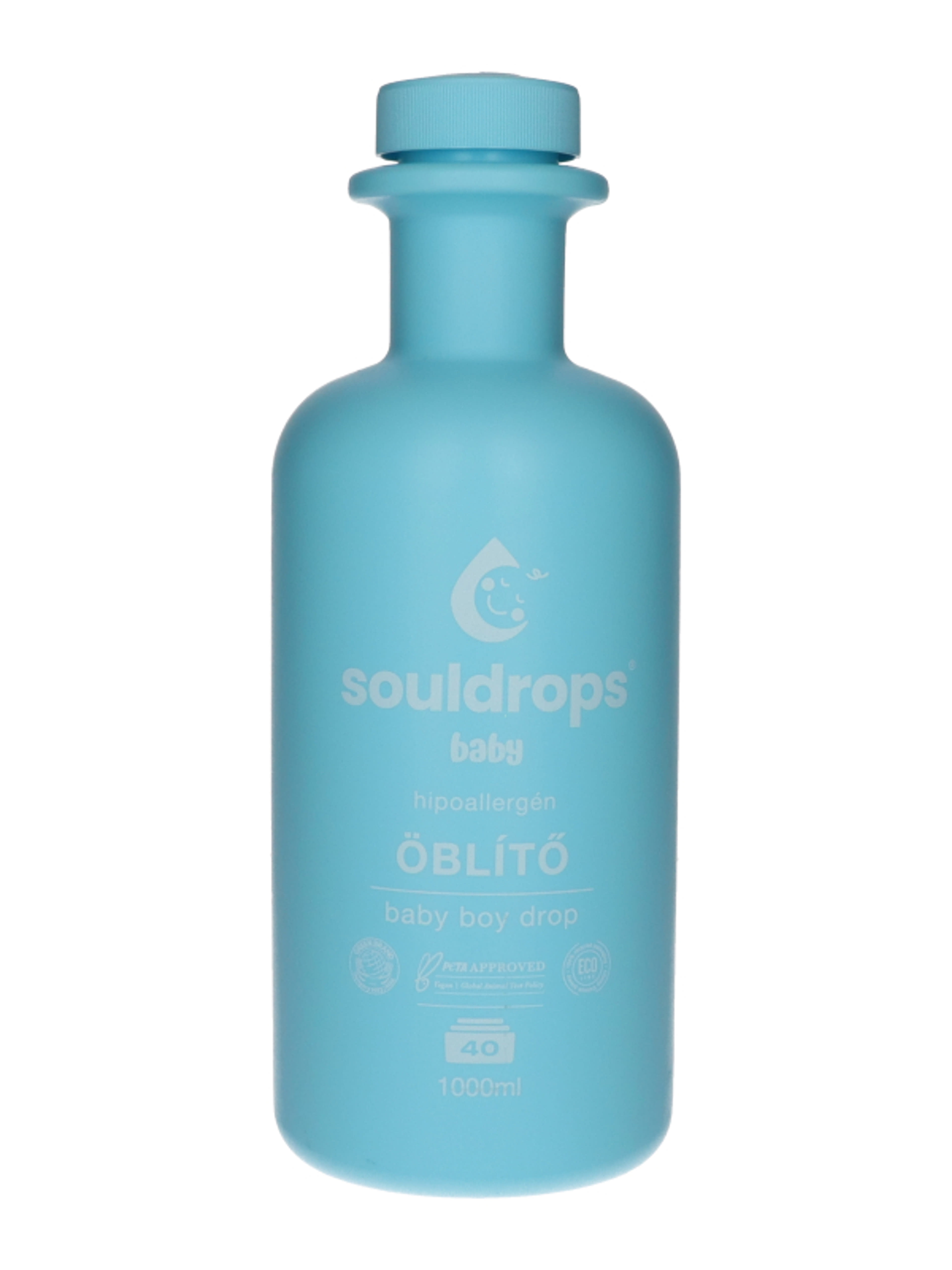 Souldrops Baby öblítő /fiú 40 mosás - 1000 ml-2