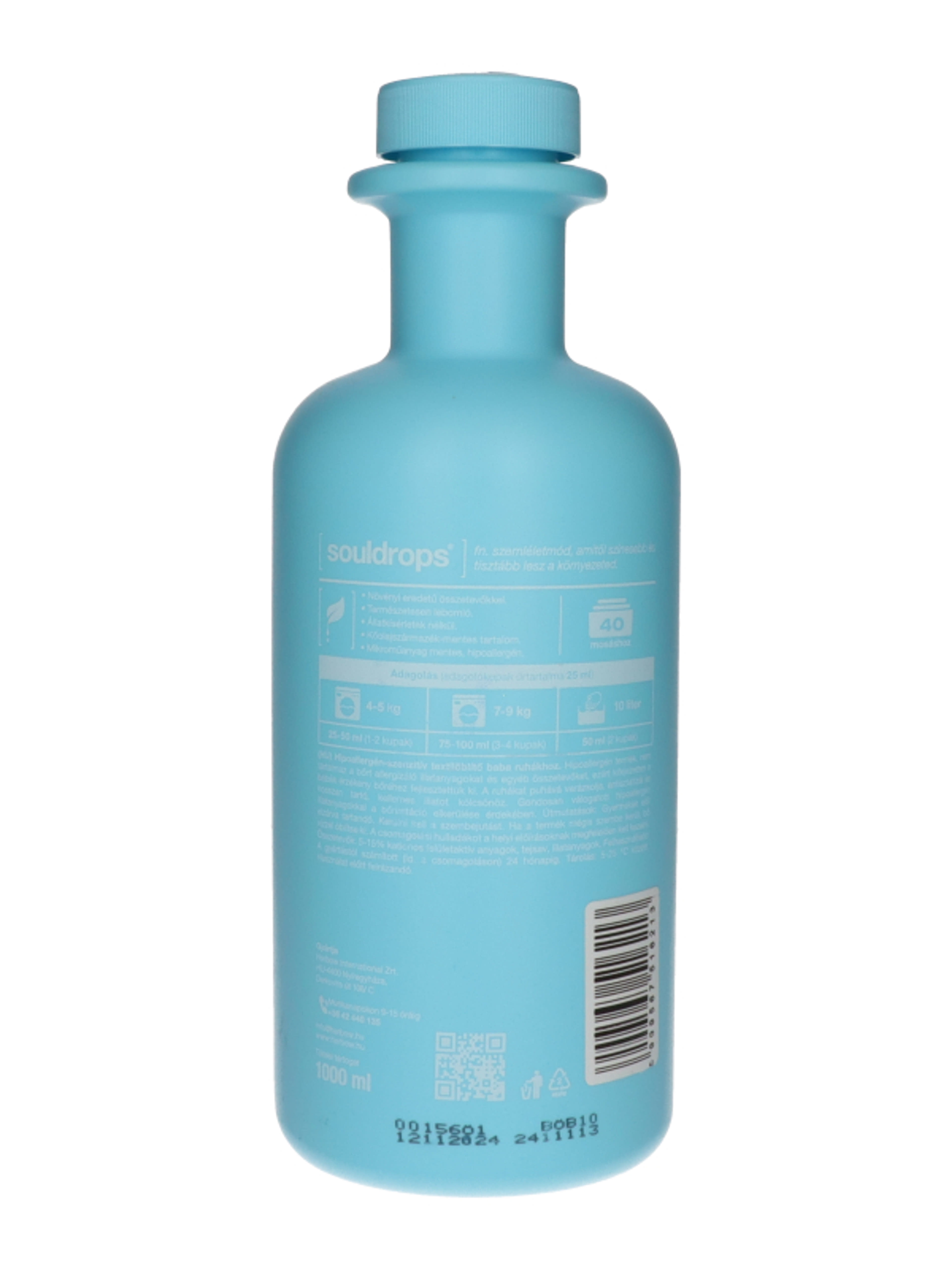 Souldrops Baby öblítő /fiú 40 mosás - 1000 ml-3