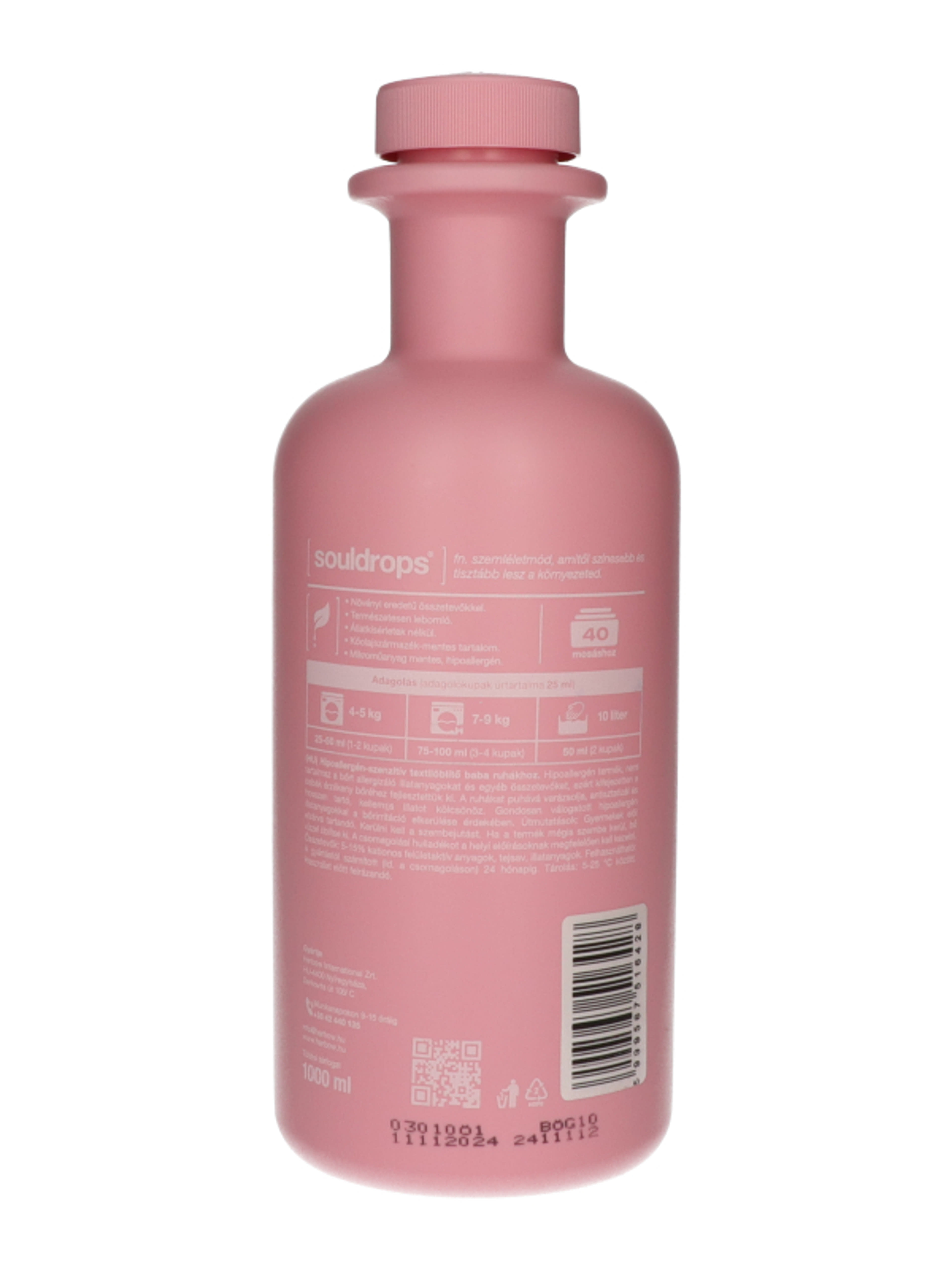 Souldrops Baby öblítő /lány 40 mosás - 1000 ml-2