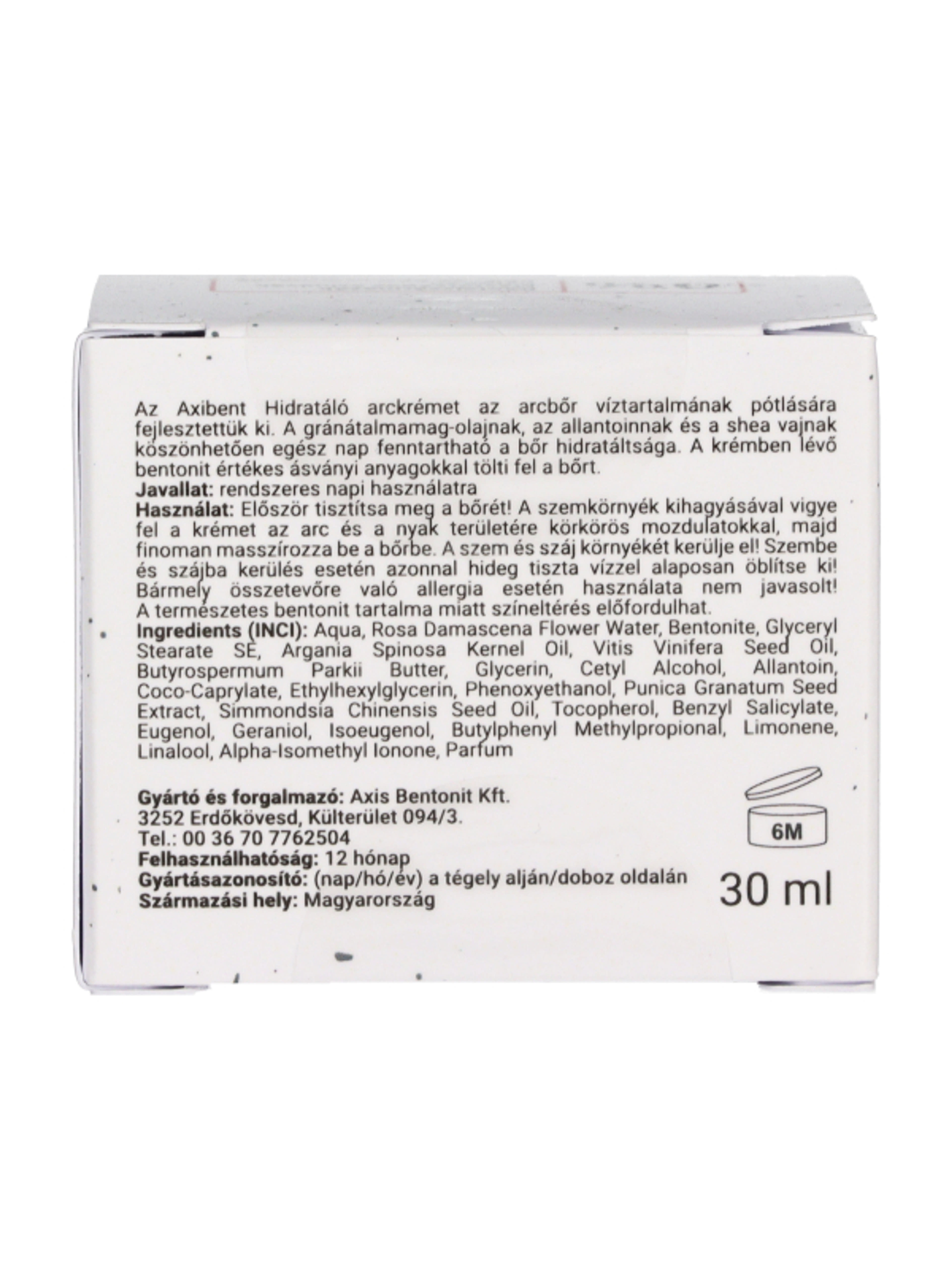 Axibent Hidratáló arckrém - 30 ml-3